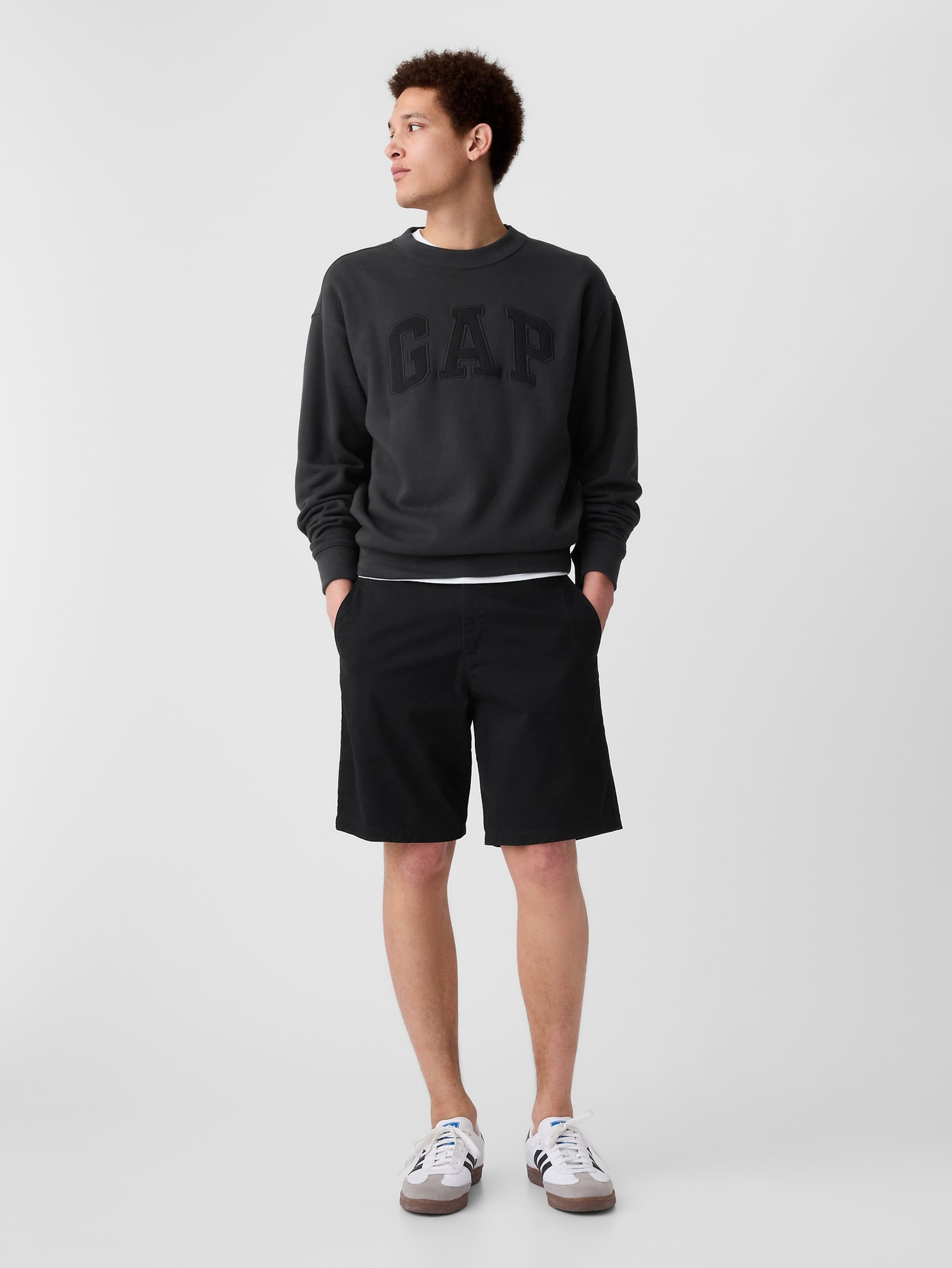 Shorts aus Baumwolle