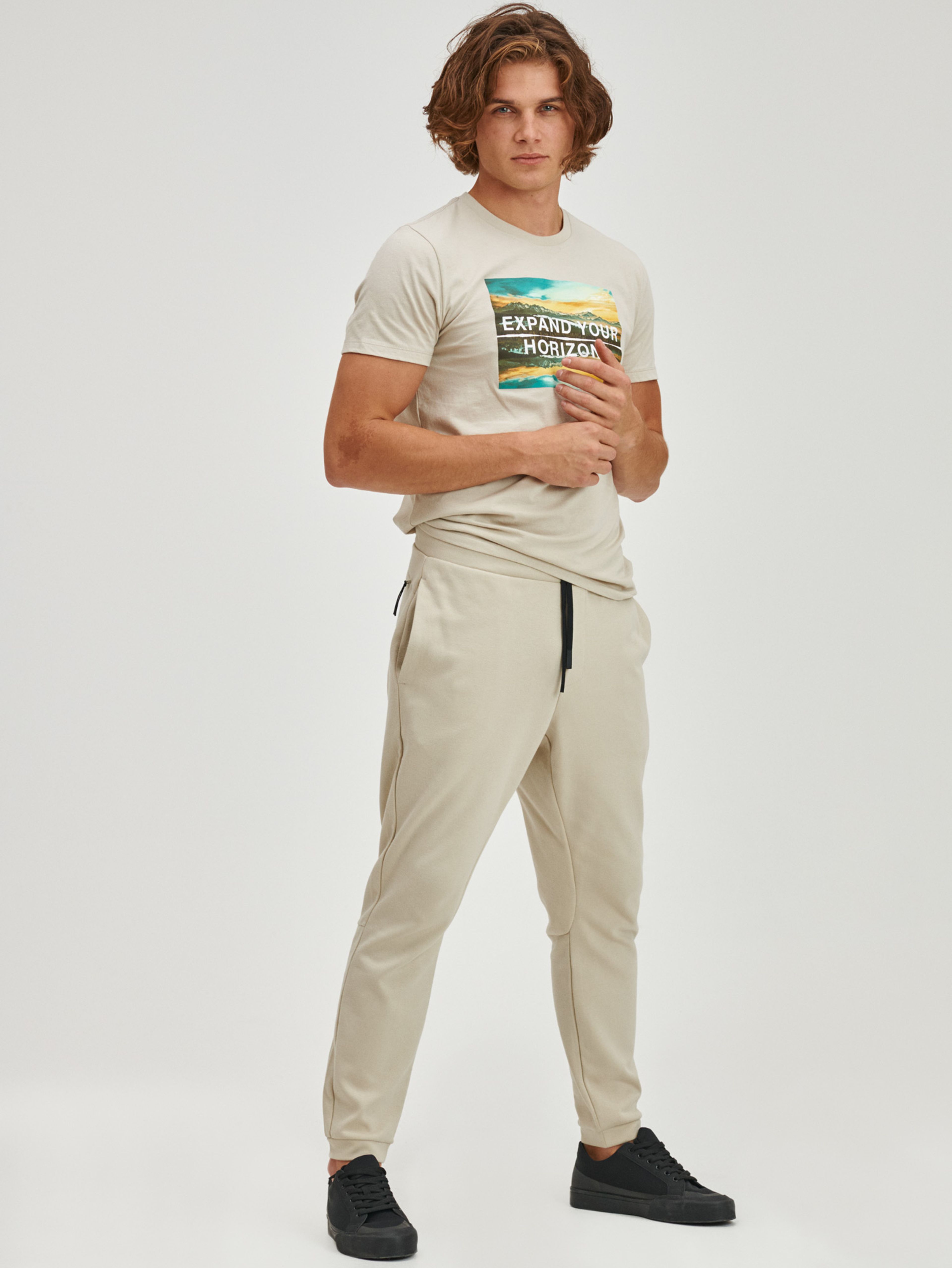 Tepláky slim fleece GapFit