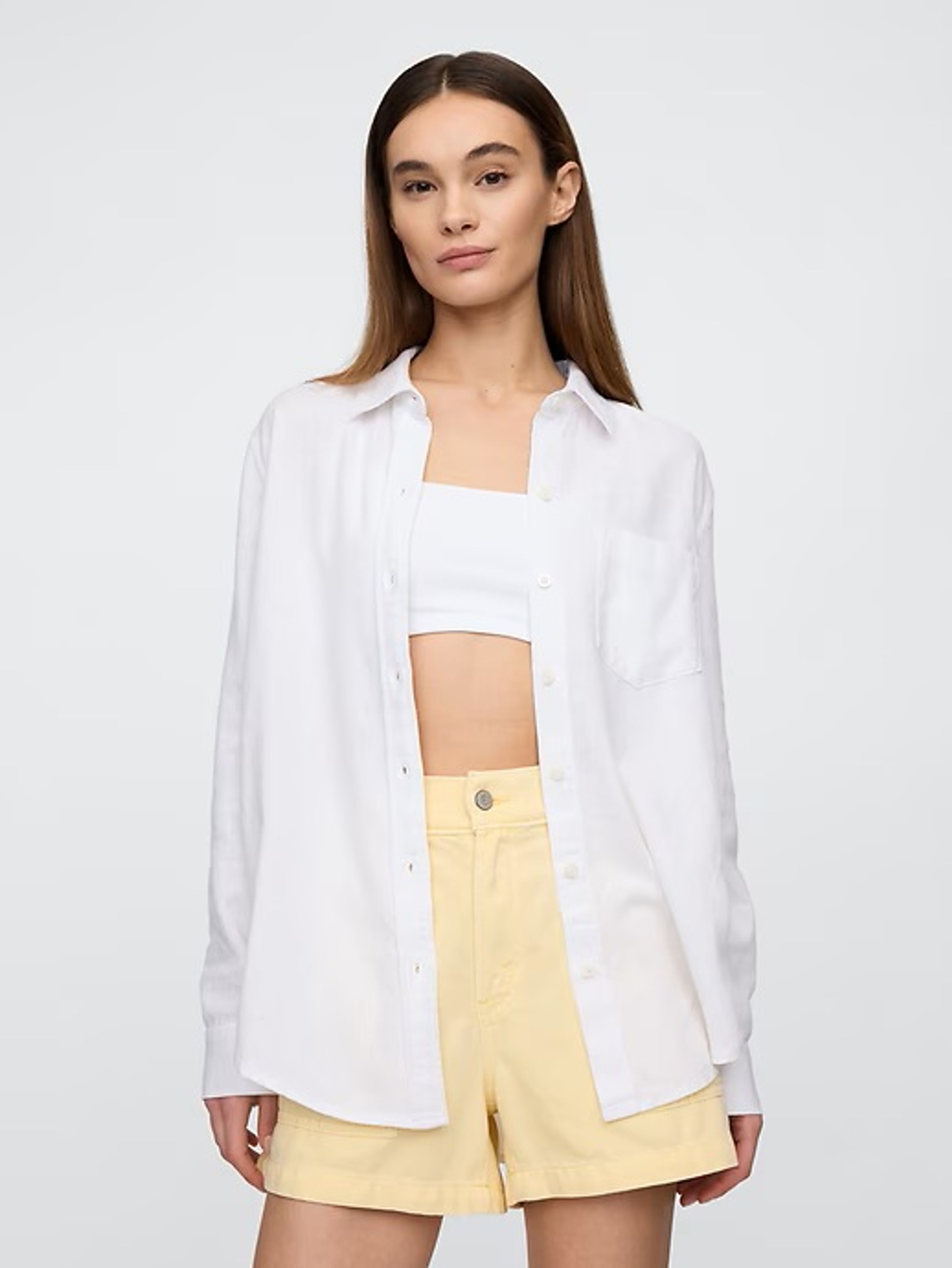 Koszula lniana oversize Easy Shirt