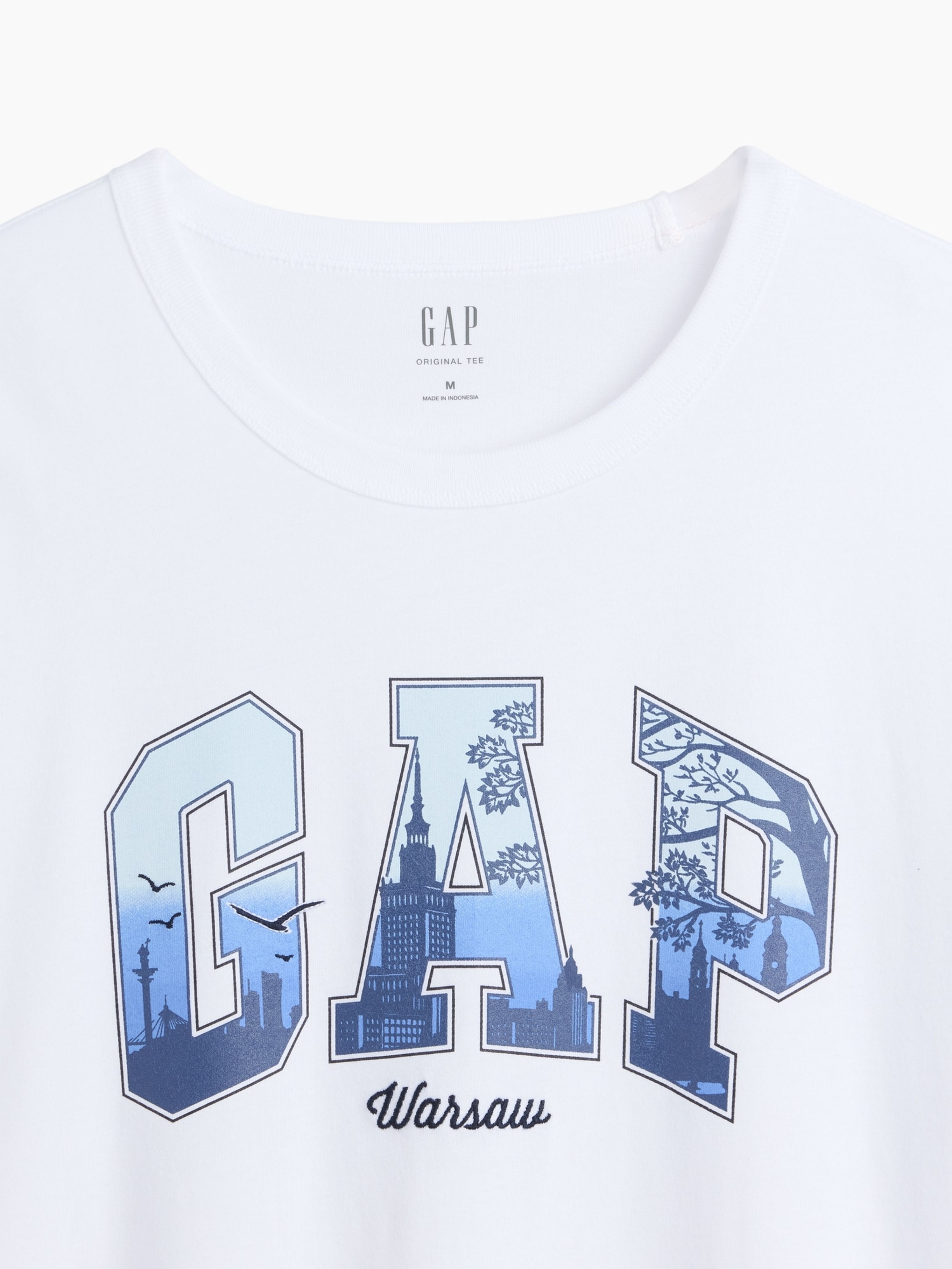 T-shirt Warsaw z logo - 004