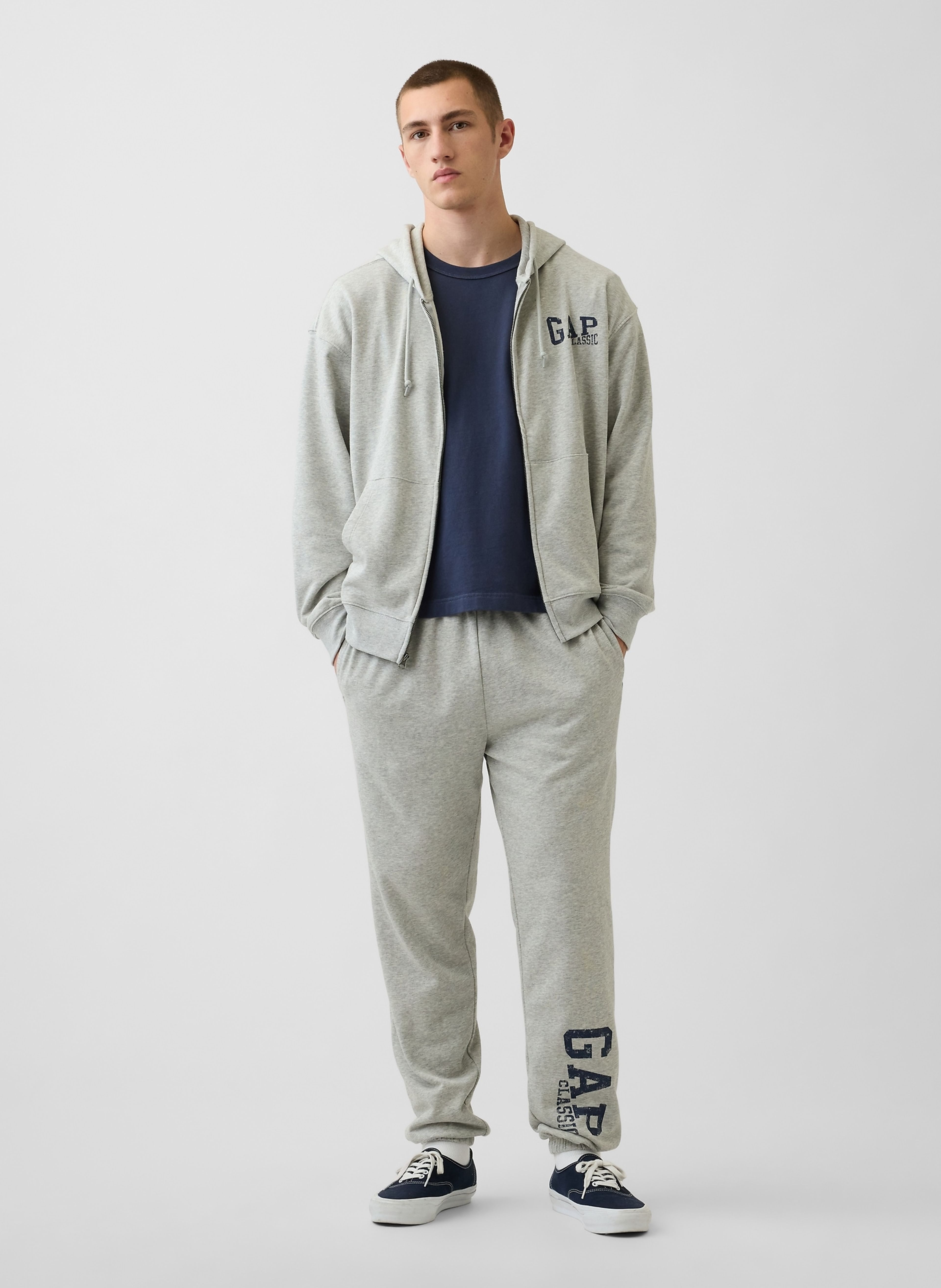Bluza French Terry z logo - 002