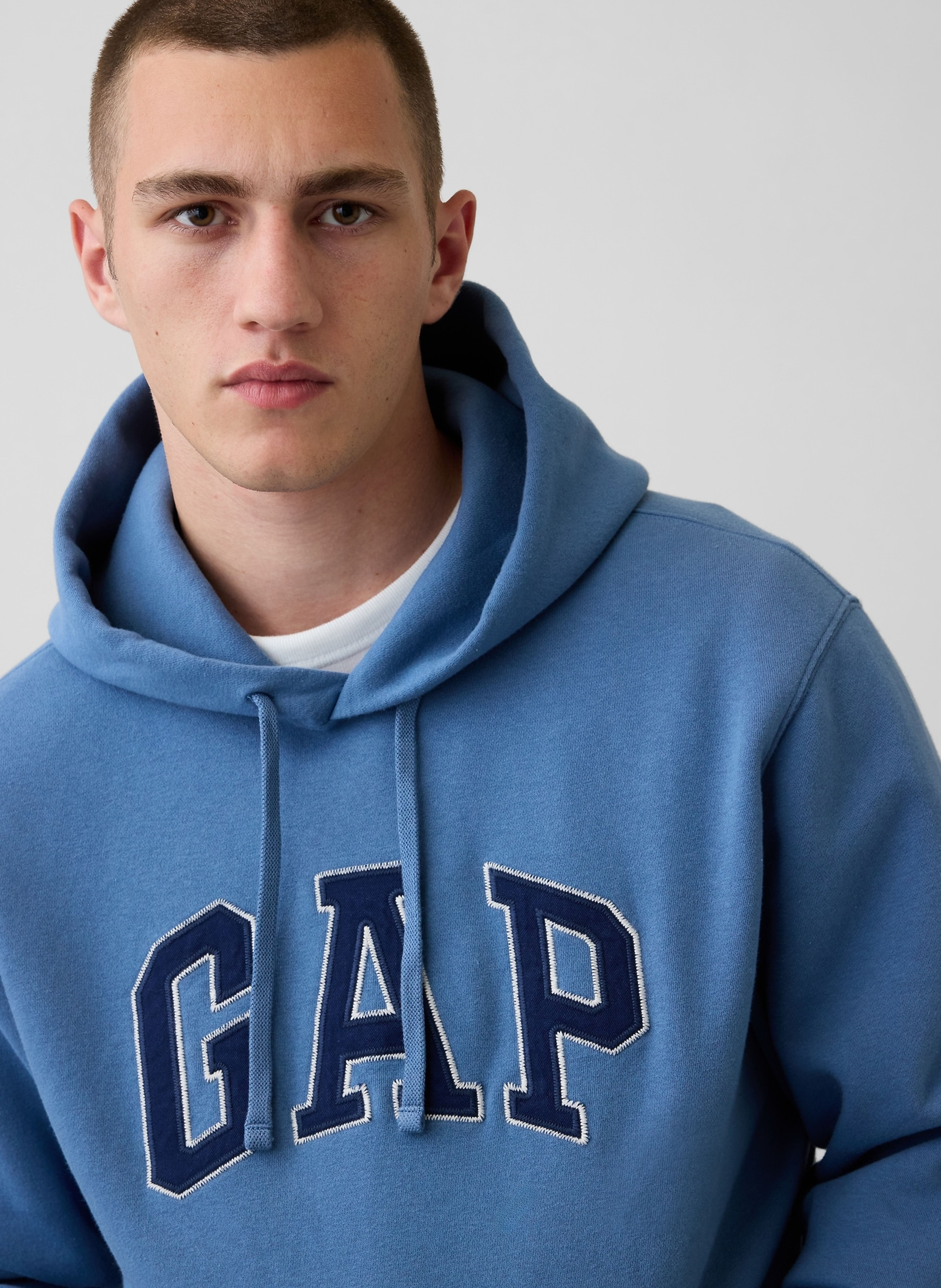 VintageSoft Hoodie unisex mit Logo - 004