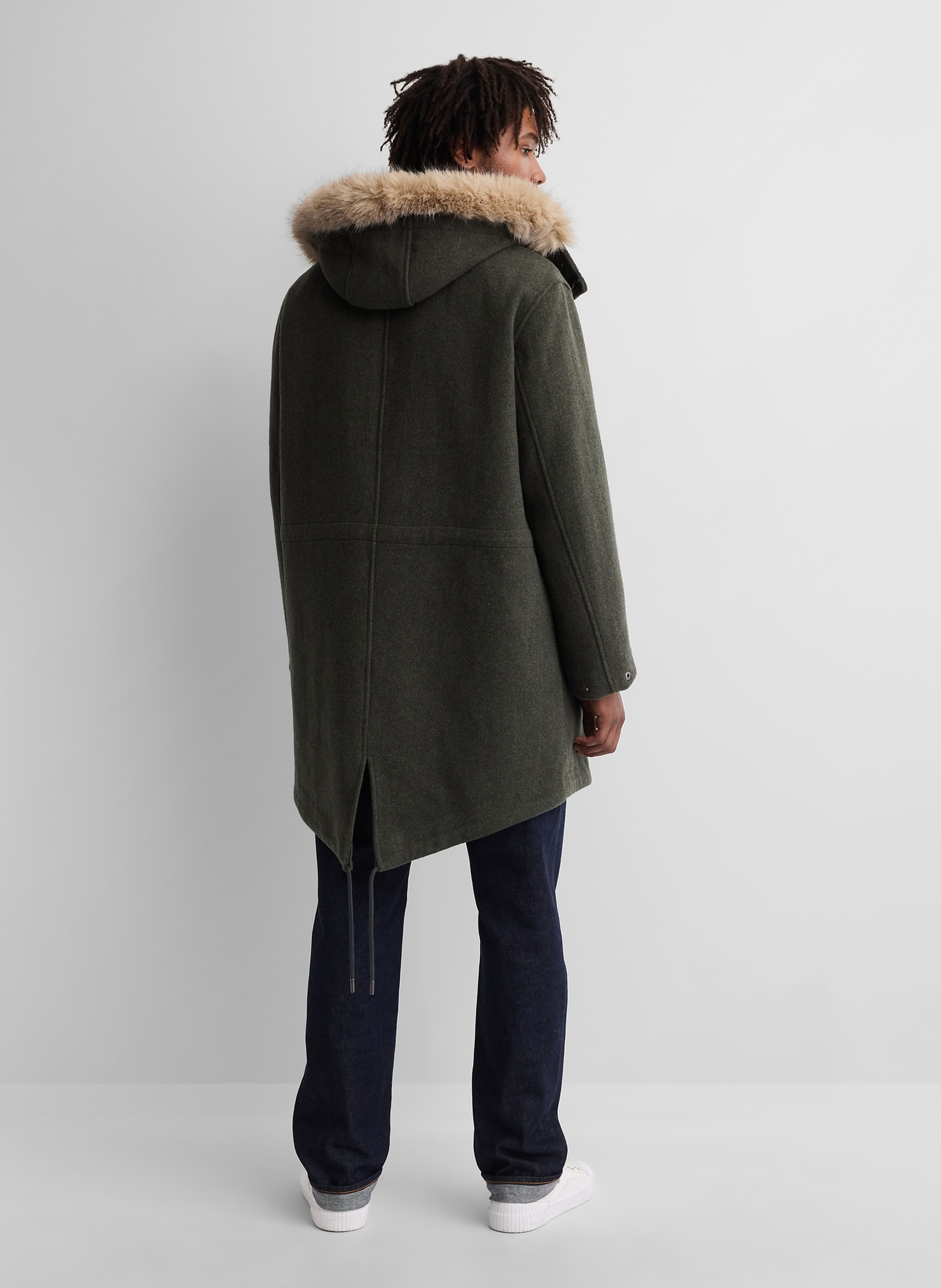 Oversize parka van wolmix Gap × A.P.C. unisex - 004