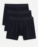 3-pack basic boxershorts-Donkerblauw - 003