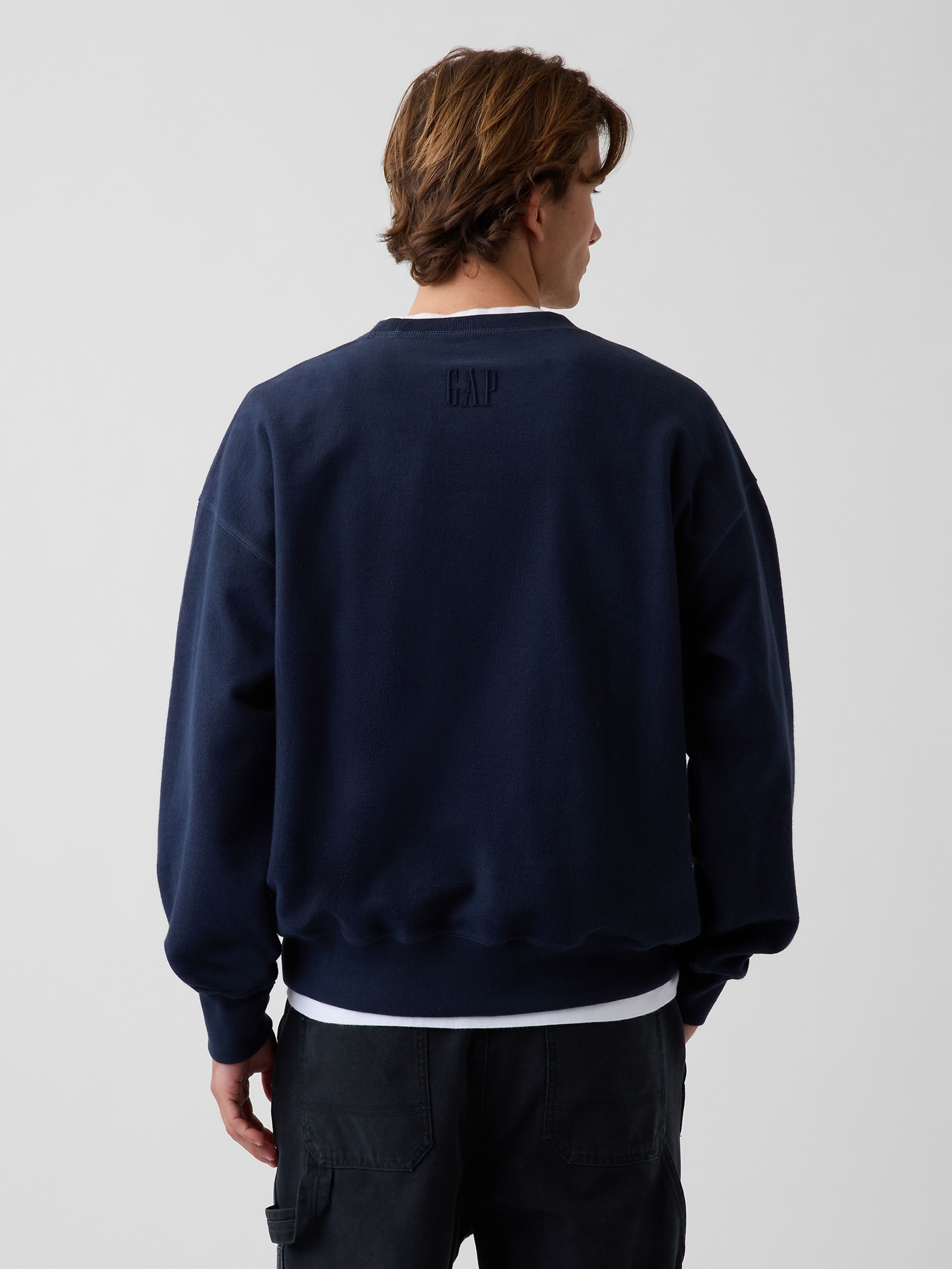 Bluza oversize z logo - 003