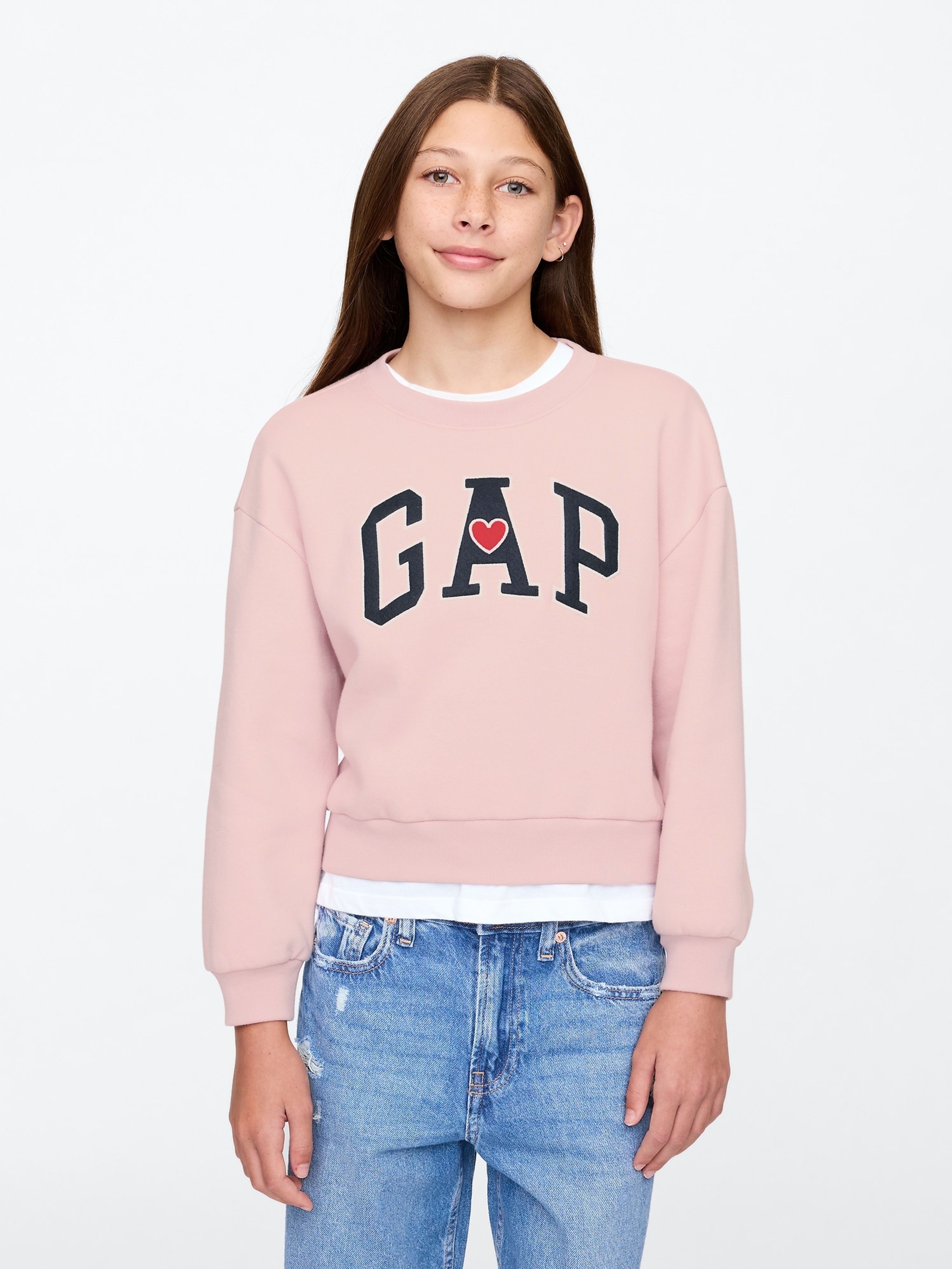 Dziecięca oversize bluza z logo