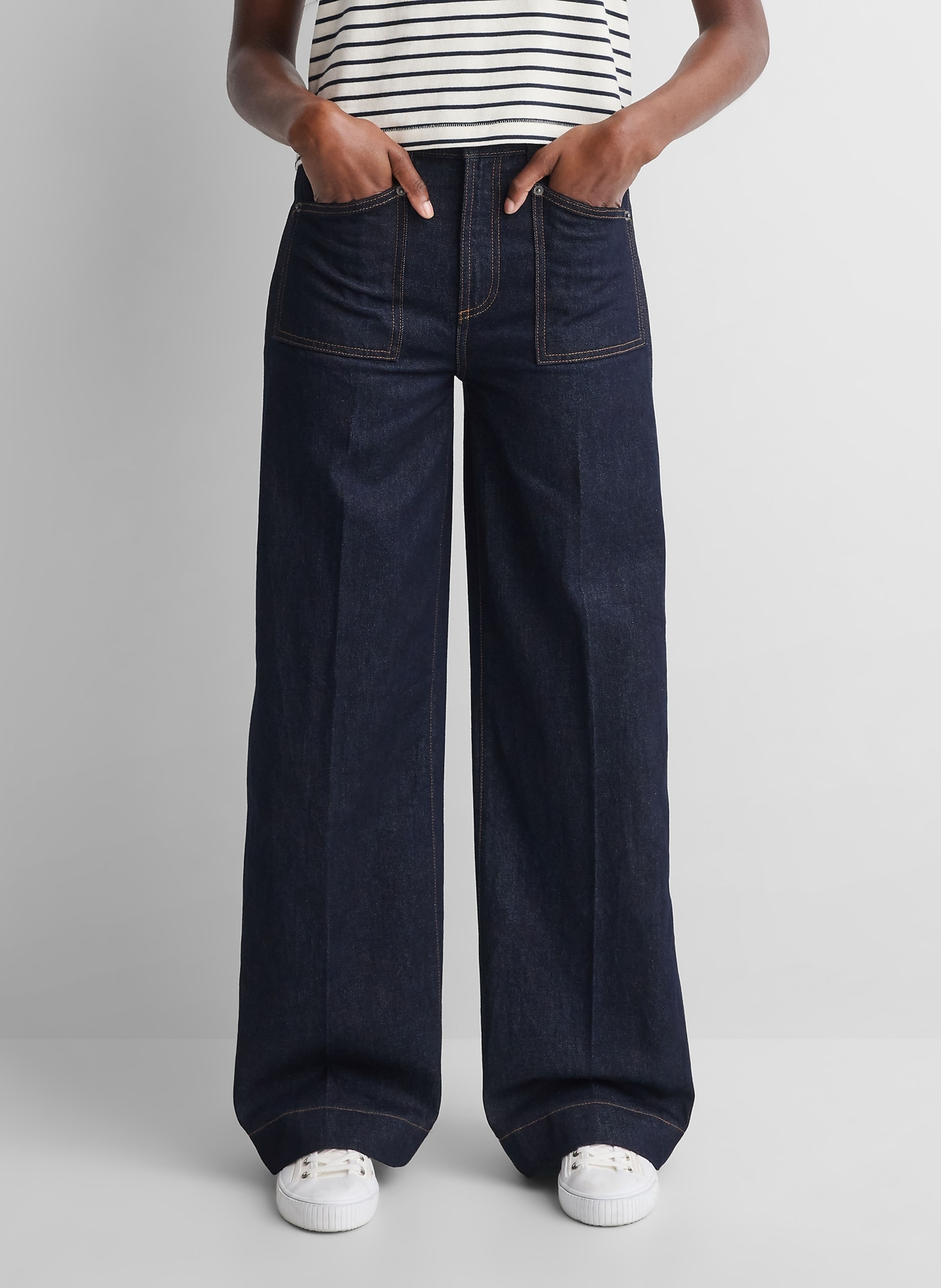High Rise Stride jeans Gap × A.P.C. - 002