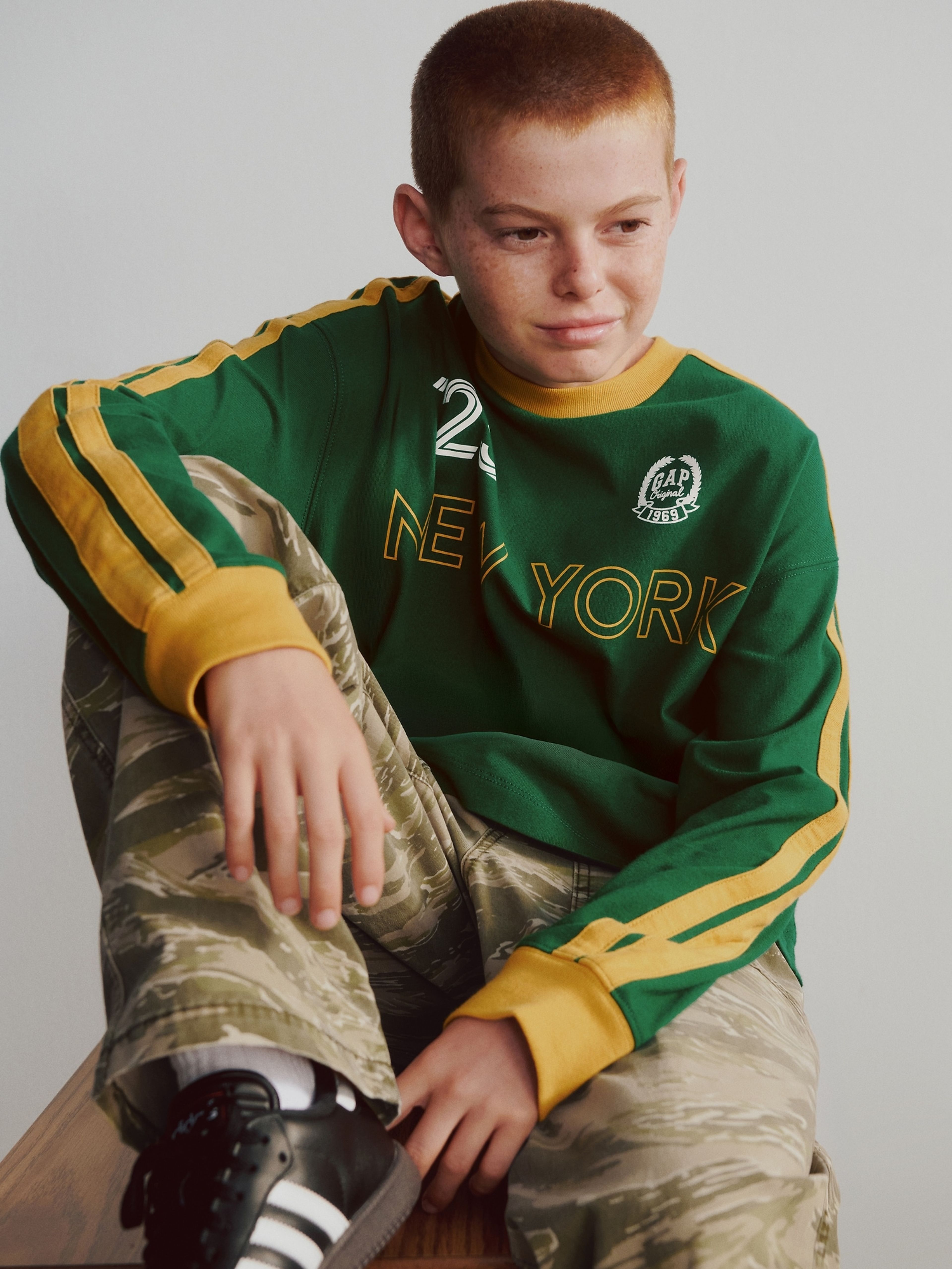 Jungen-Oversize-T-Shirt