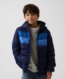Veste matelassée enfant-Bleu marine - 001