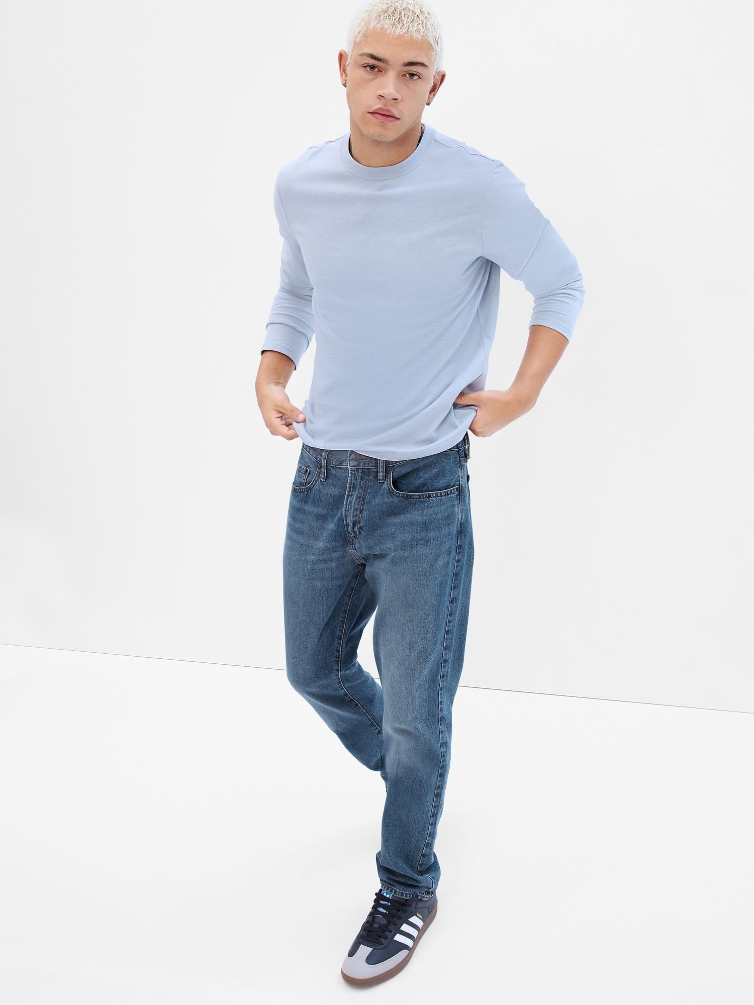 Jeans Uomo GAP V-Slim Soft Willie – Taglio Slim Morbido, Tessuto Elasticizzato