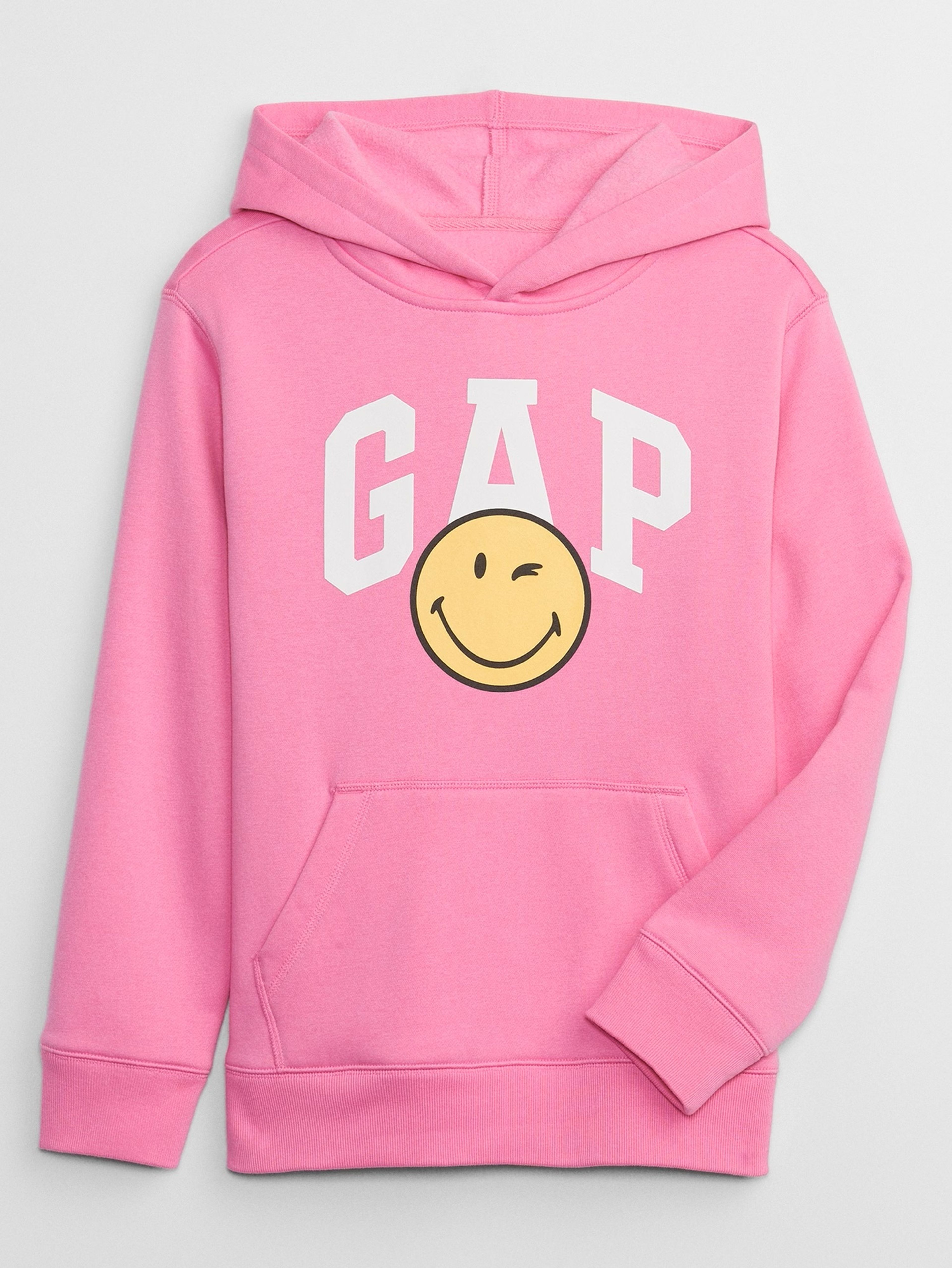 Kinder-Sweatshirt GAP × SmileyWorld®