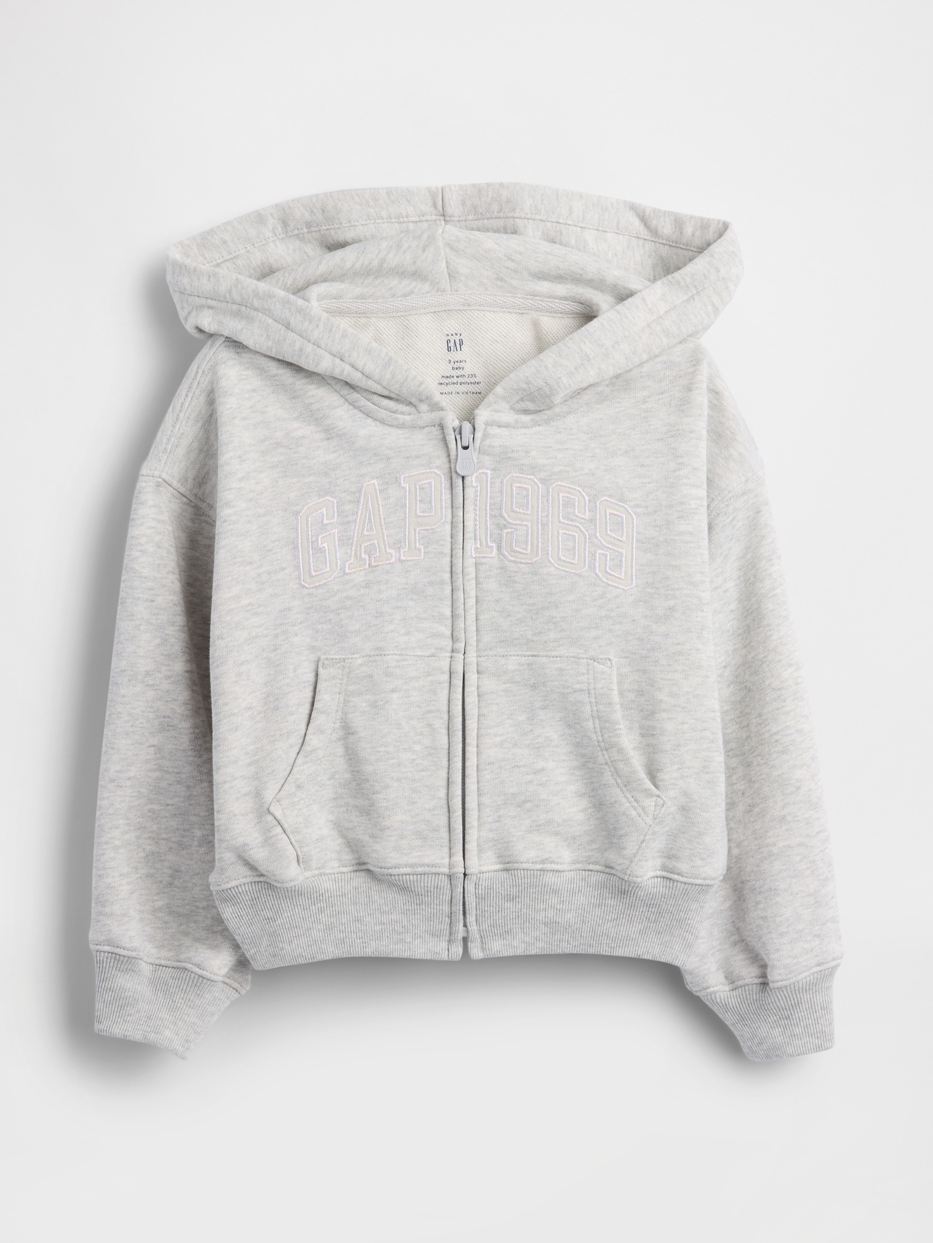 Baby sweatshirt met logo VintageSoft