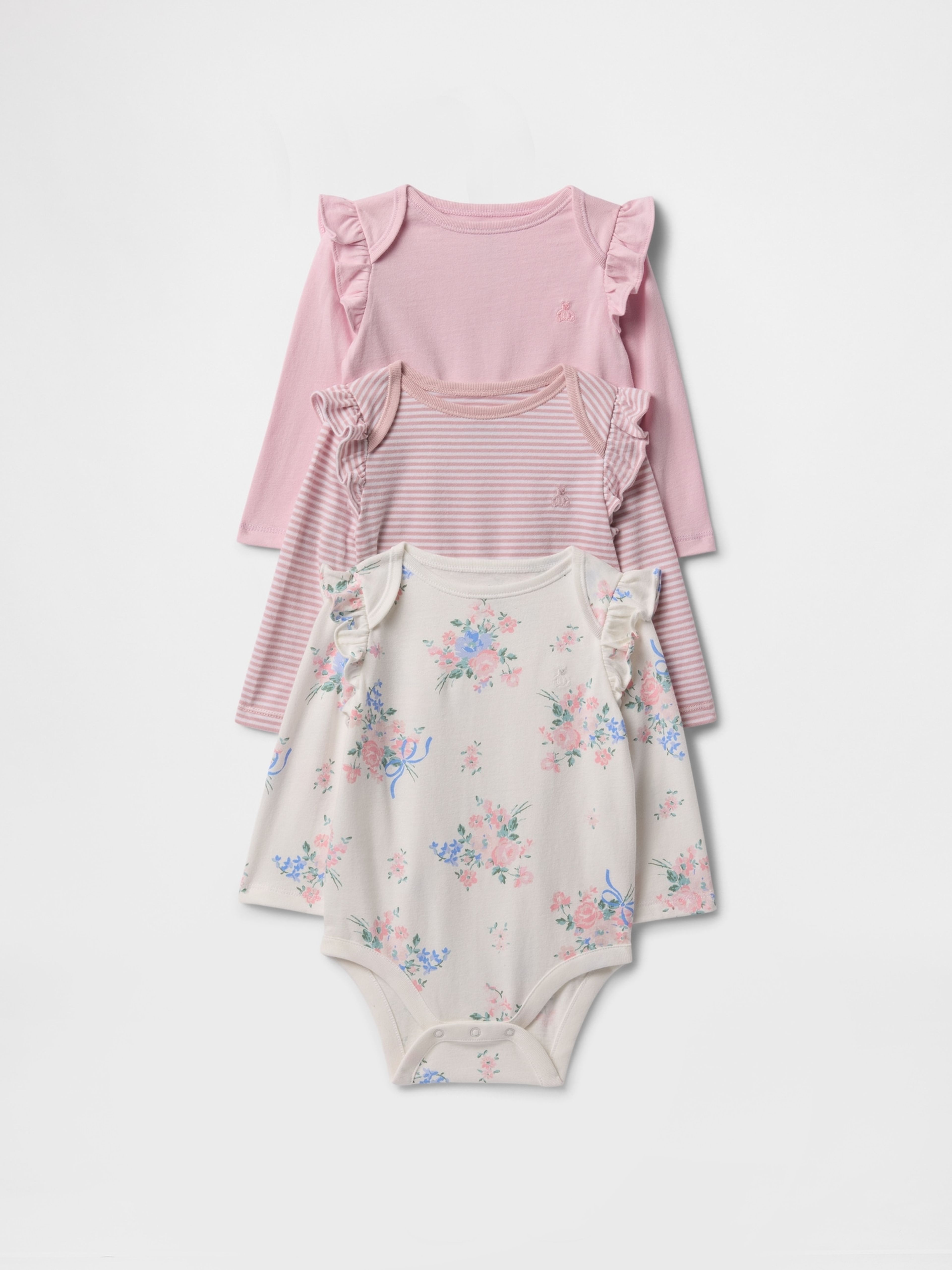 Baby-Bodysuit, 3er-Pack
