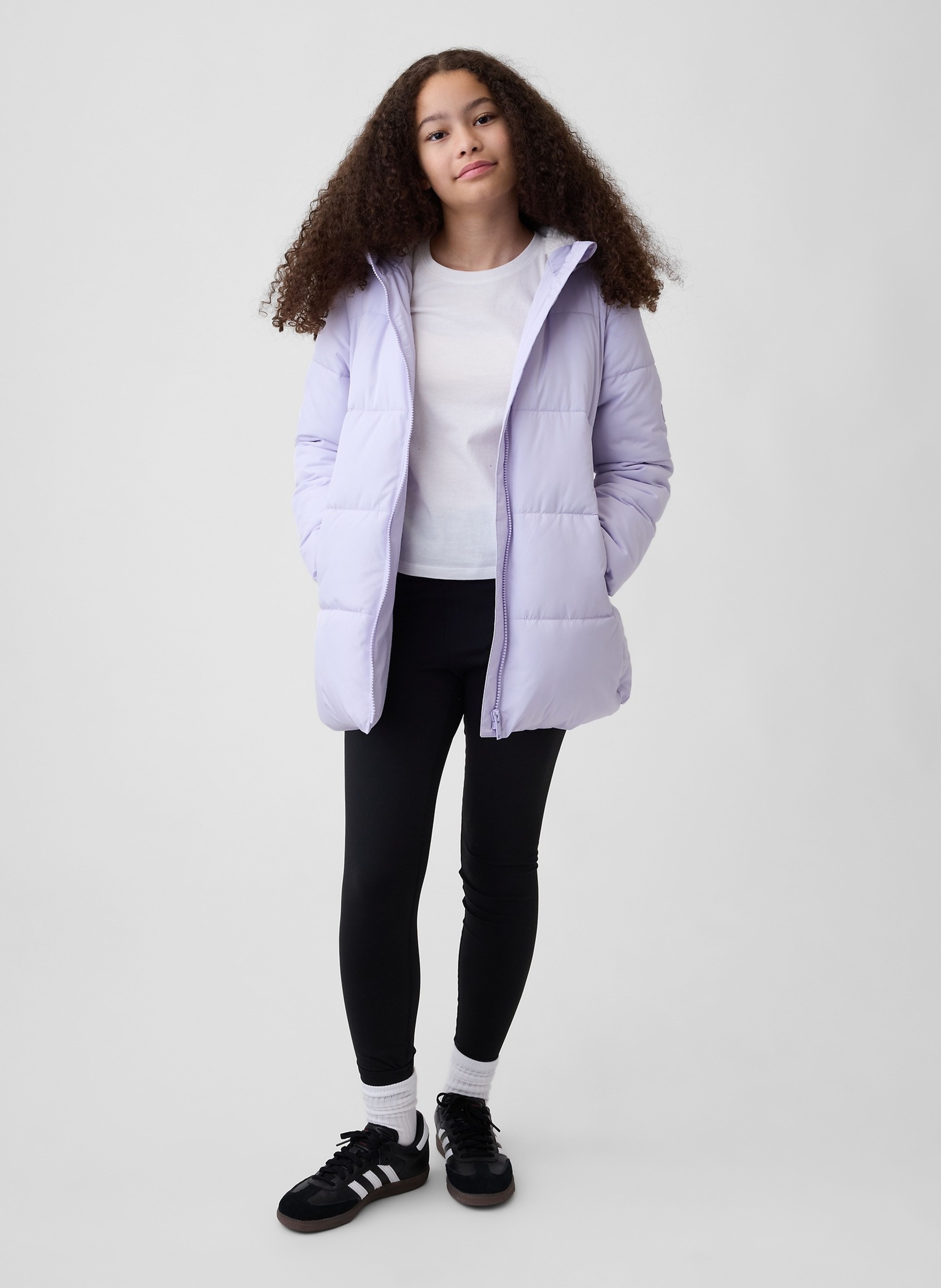 Dziecięca pikowana parka - 004