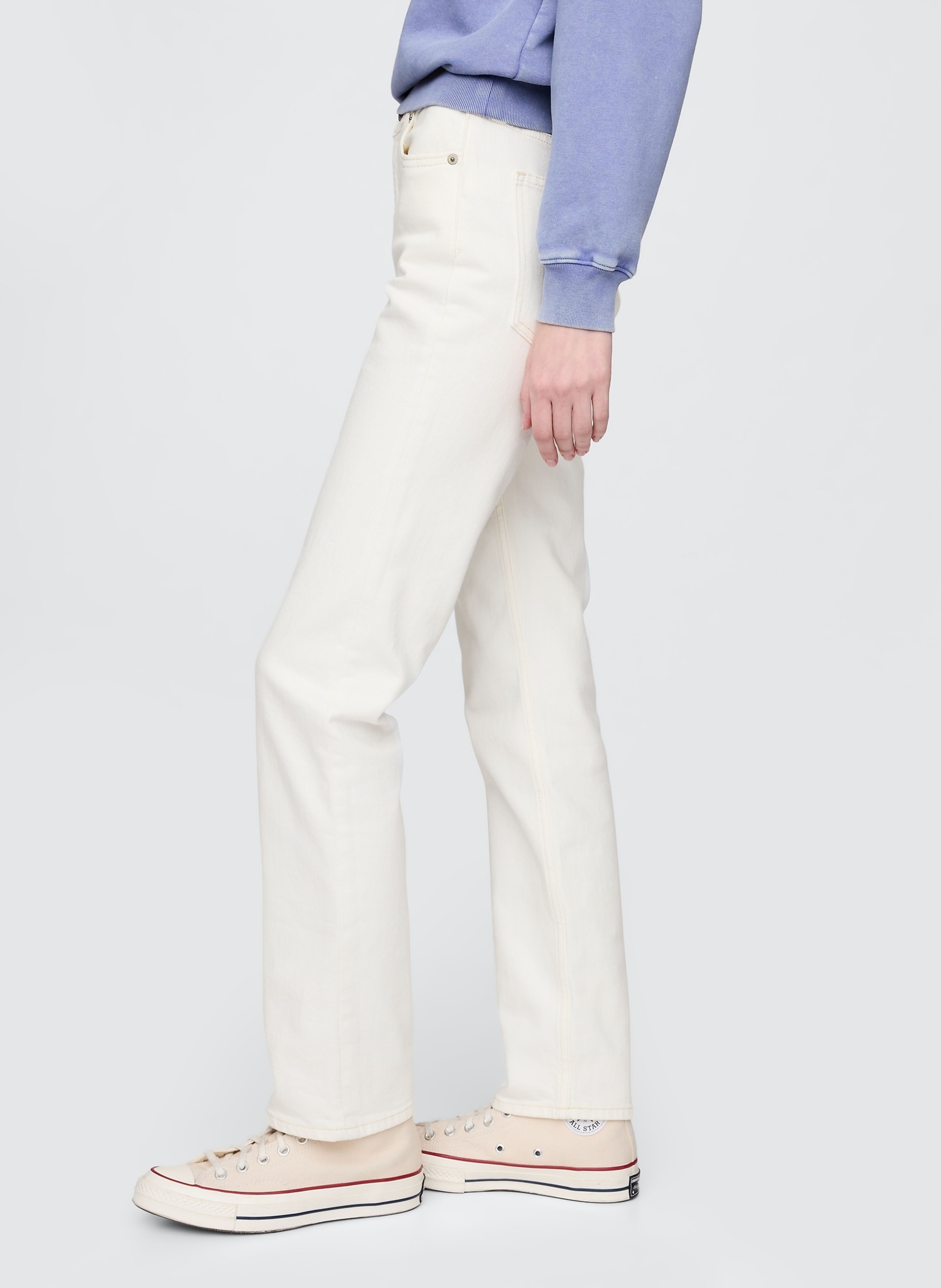 High Rise 90s Straight Jeans - 003