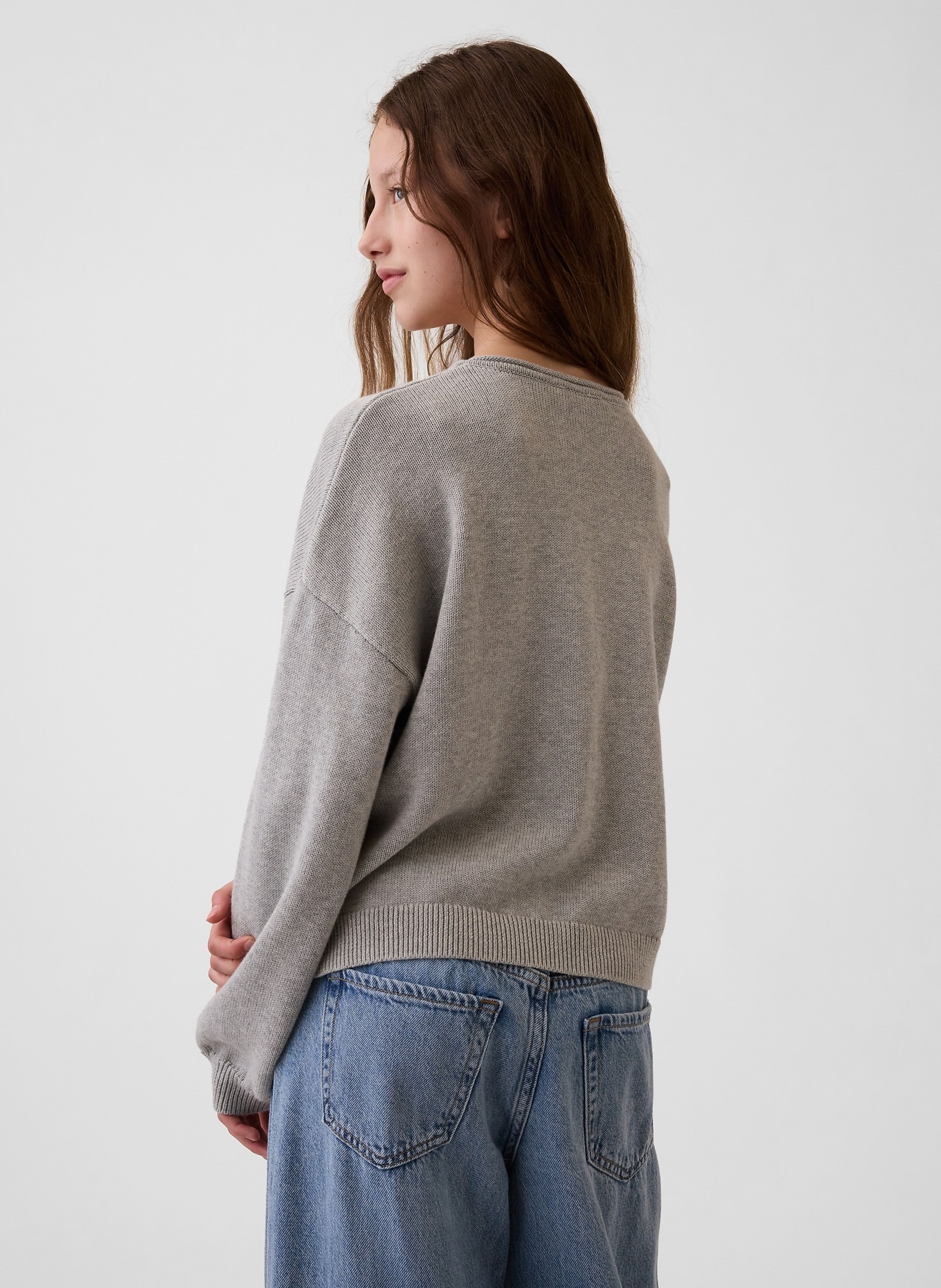 Dziecięcy sweter oversize Brannan Bear - 002