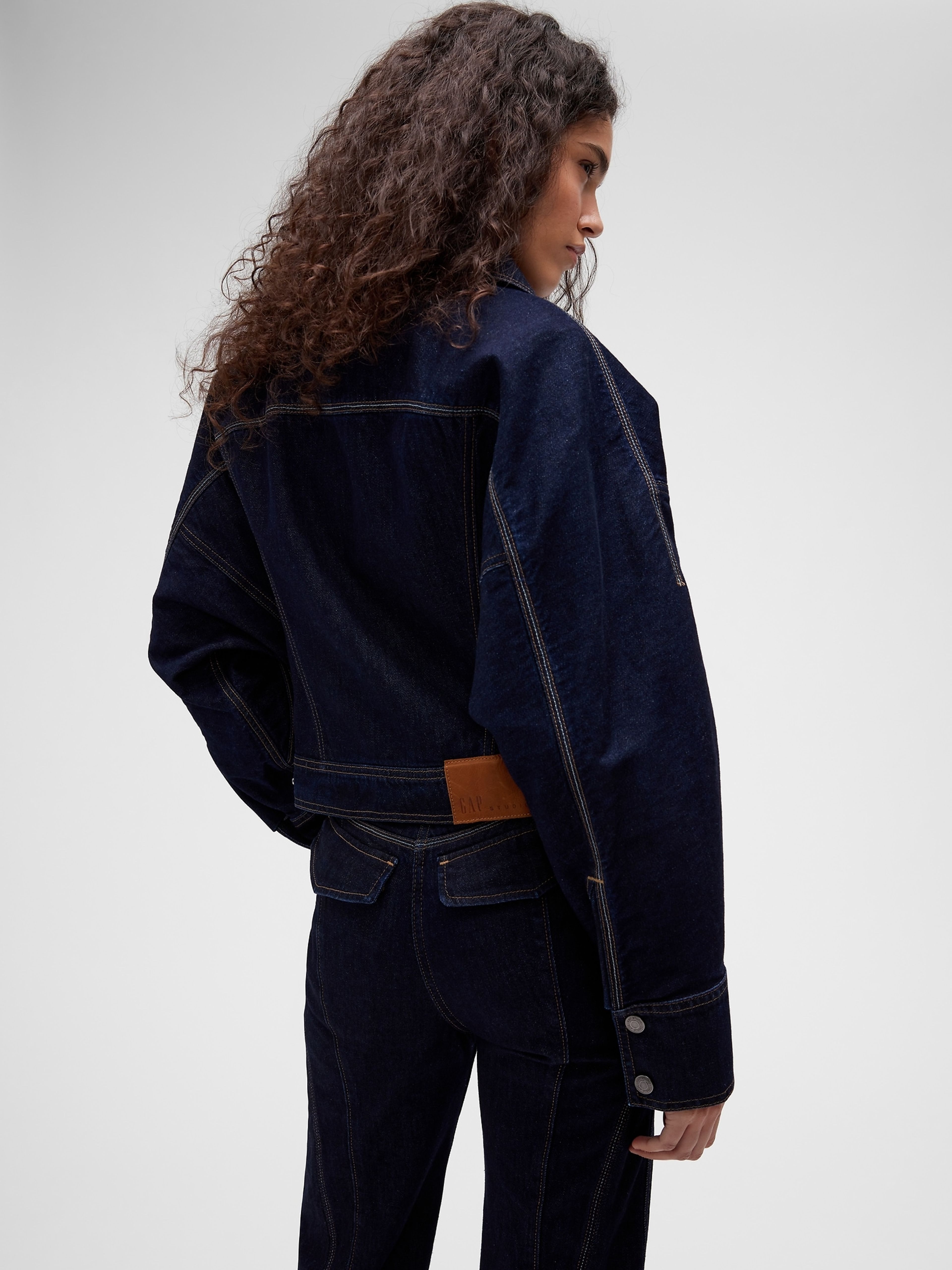 Džínová bunda GapStudio by Zac Posen - 004