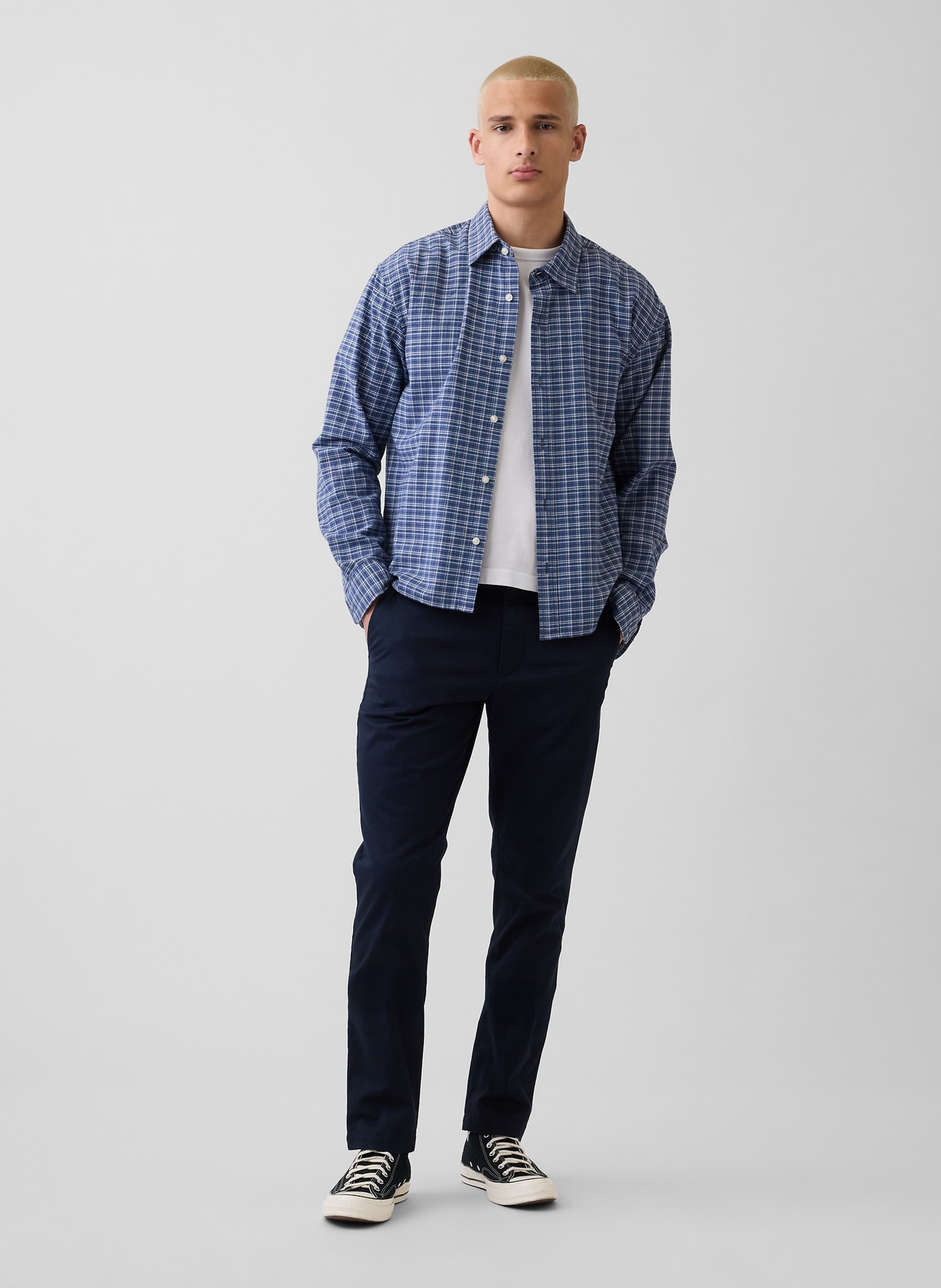 Spodnie khaki slim - 005