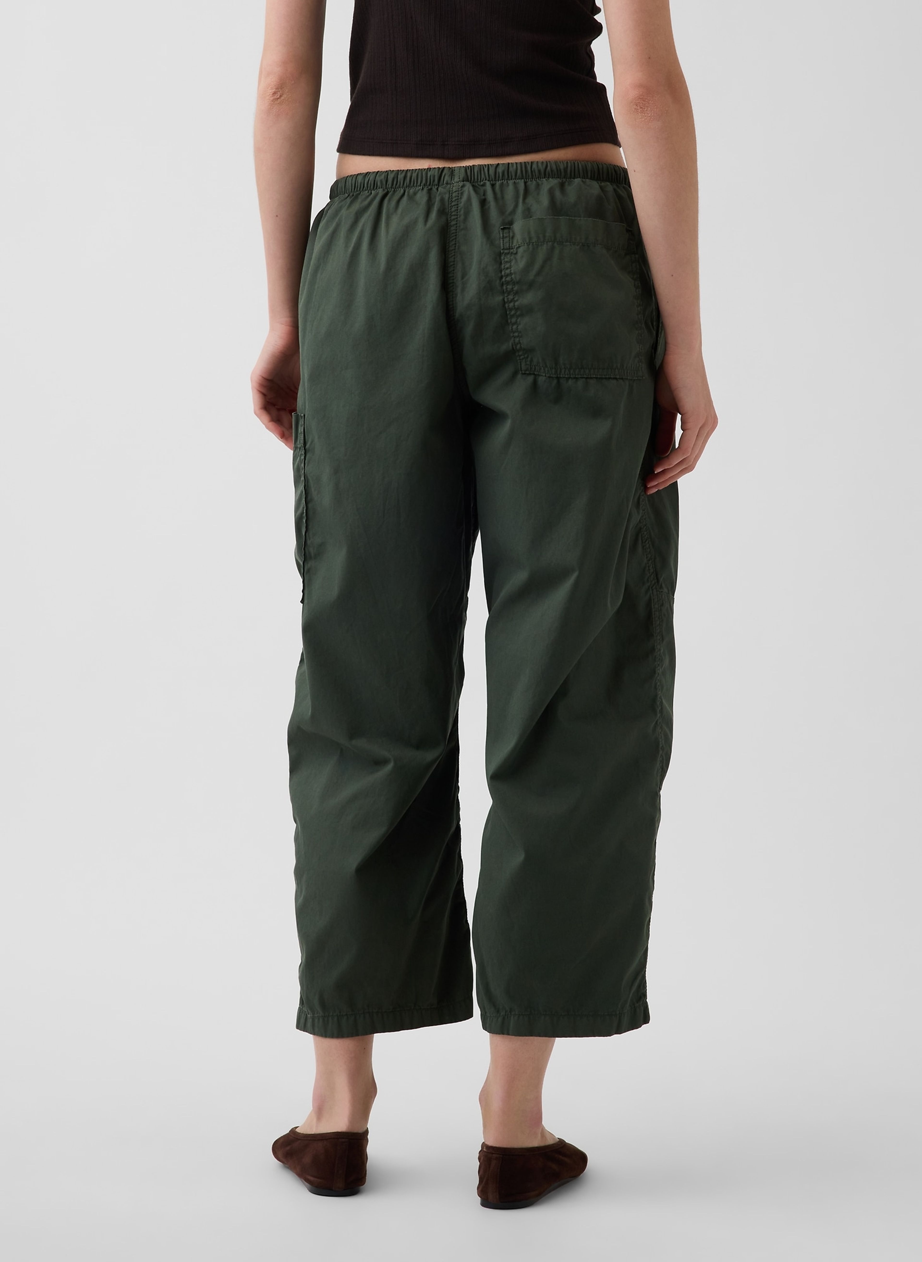 Nohavice Mid Rise Twill Barrel - 004