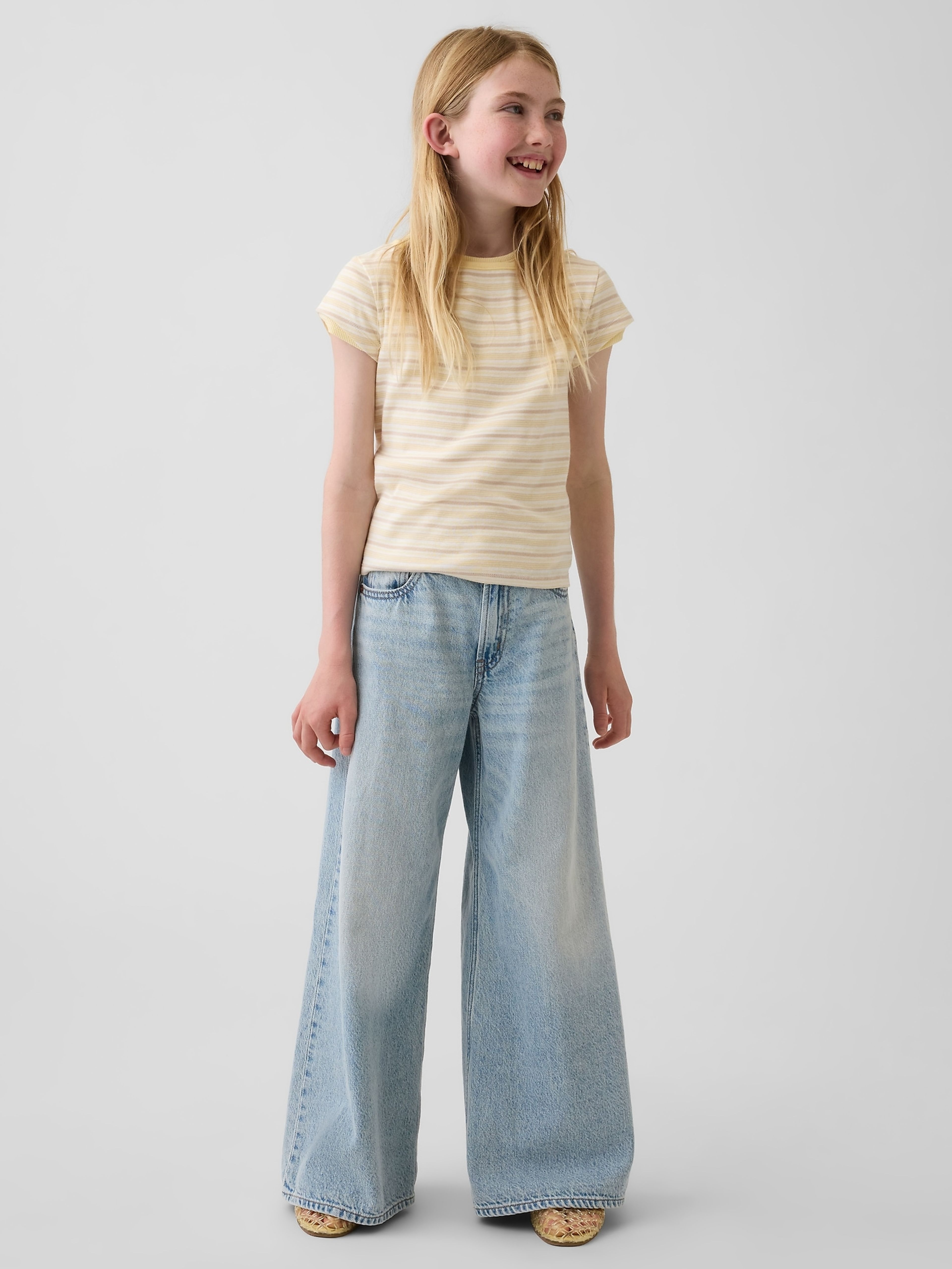 Dětské džíny Low Rise Stride Wide-Leg Baggy