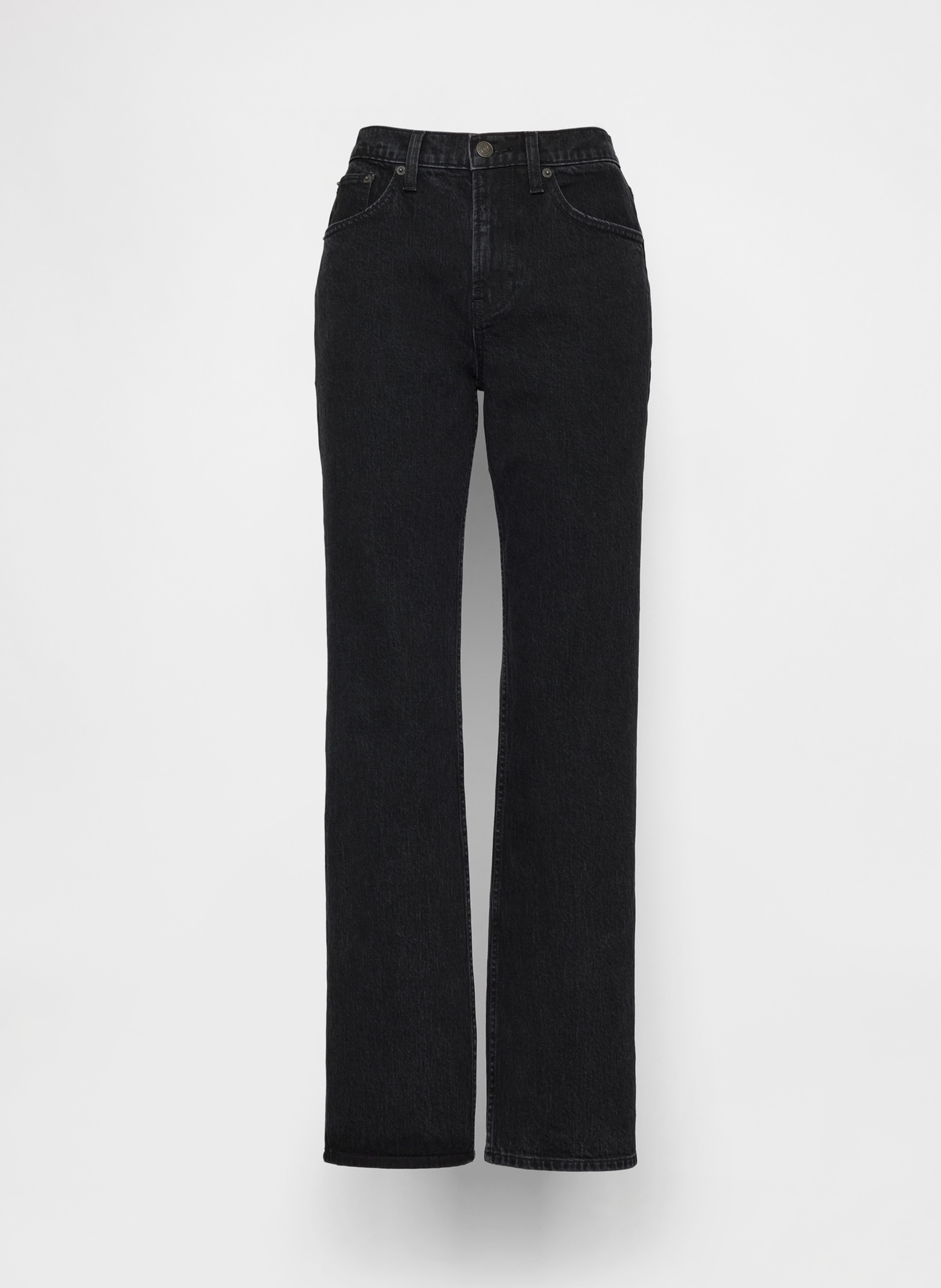 Mid Rise Relaxed Straight jeans - 006
