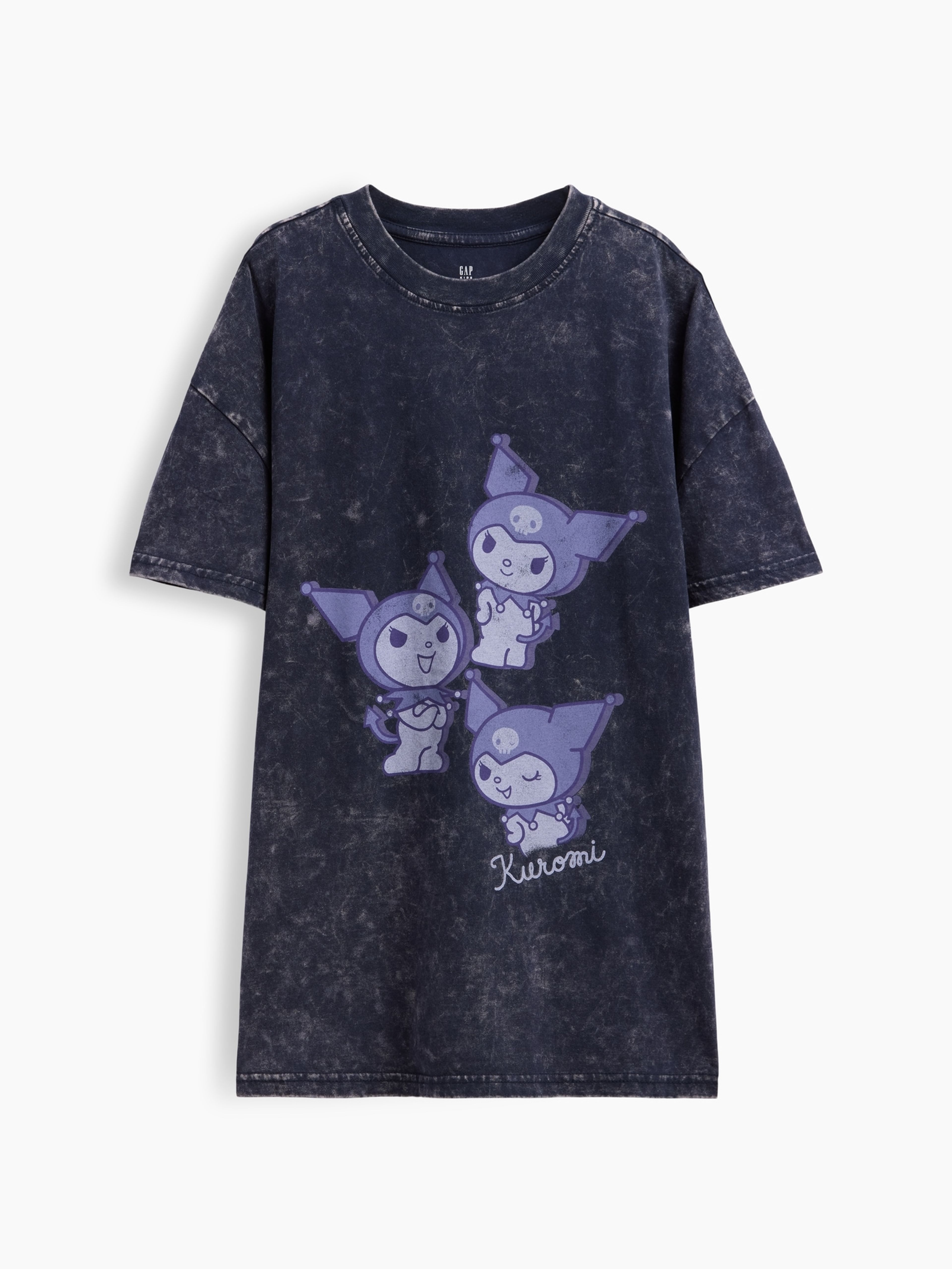 Dziecięcy T-shirt oversize Hello Kitty & Friends - 001