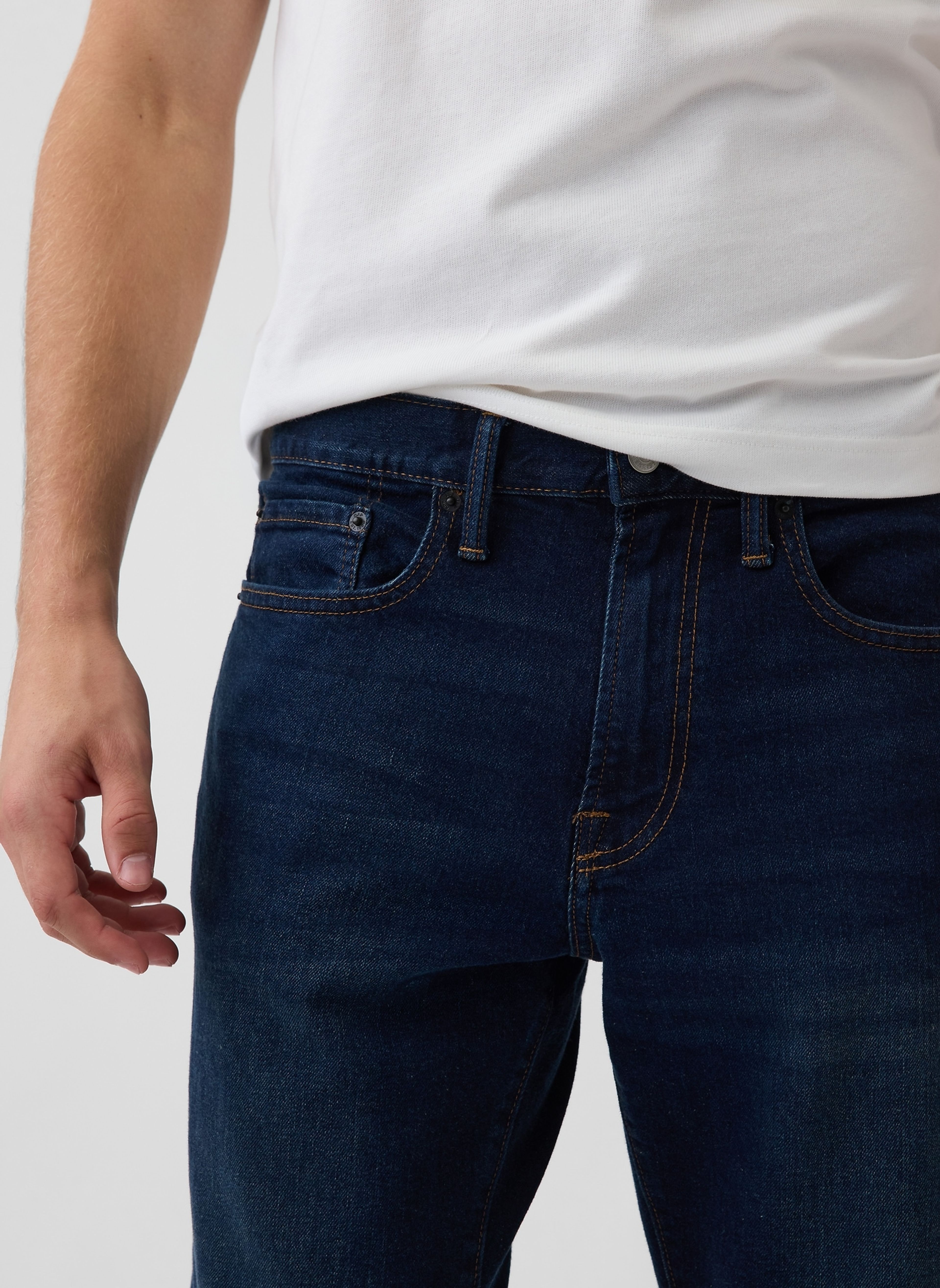 Džínsy Slim GapFlex Washwell - 005
