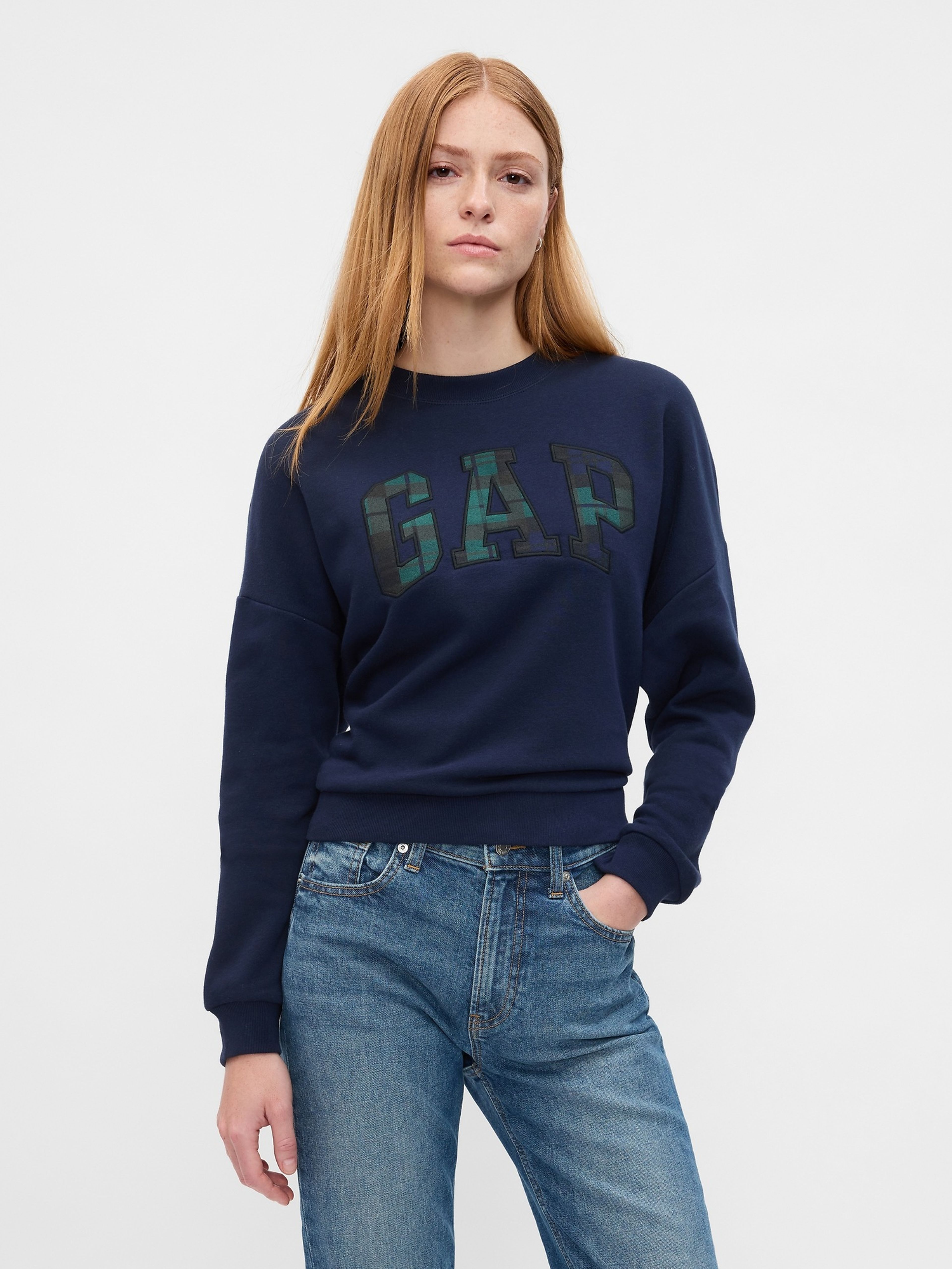 Oversize-Sweatshirt mit Logo