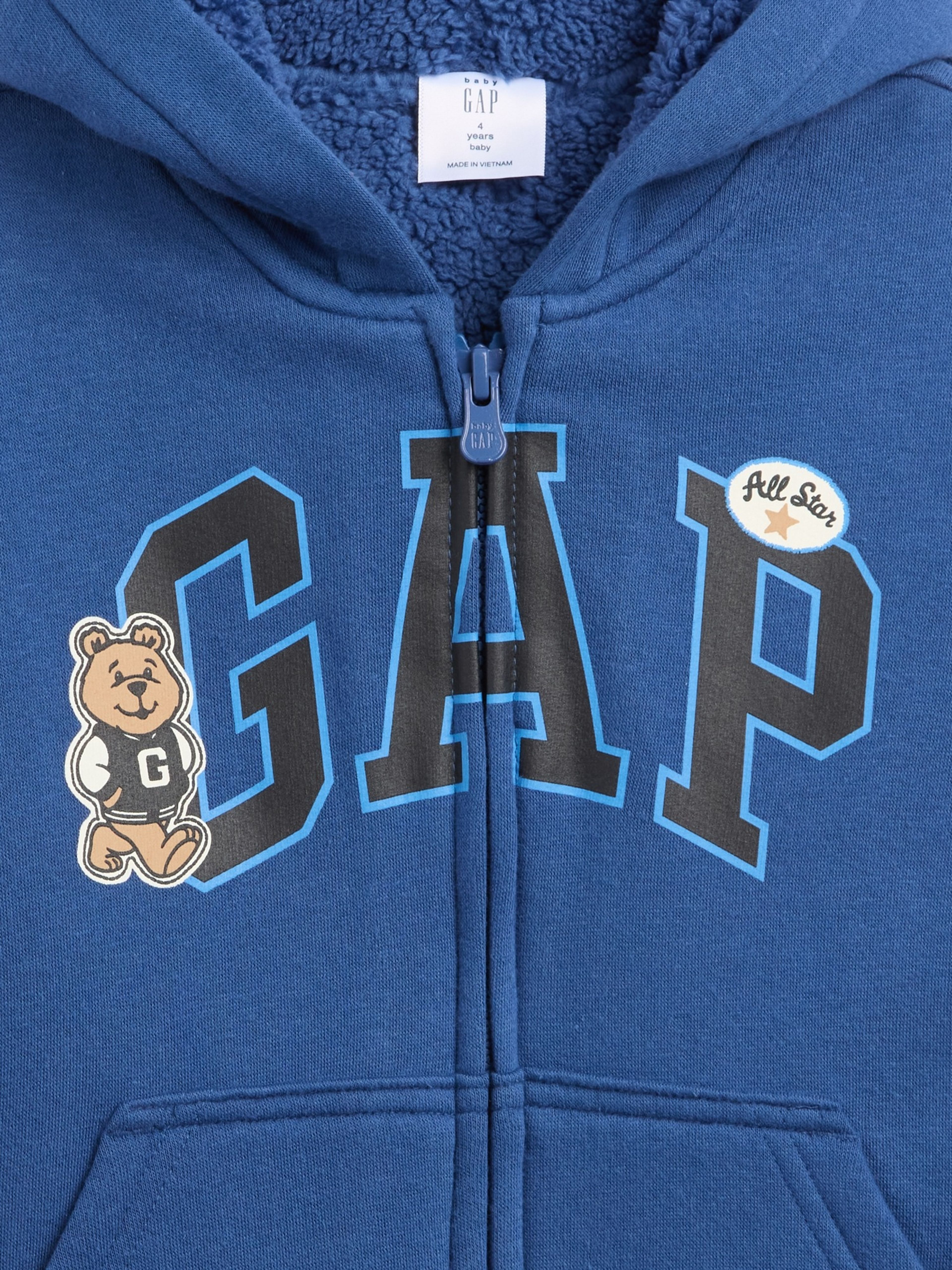 Baby sherpa mikina - 002