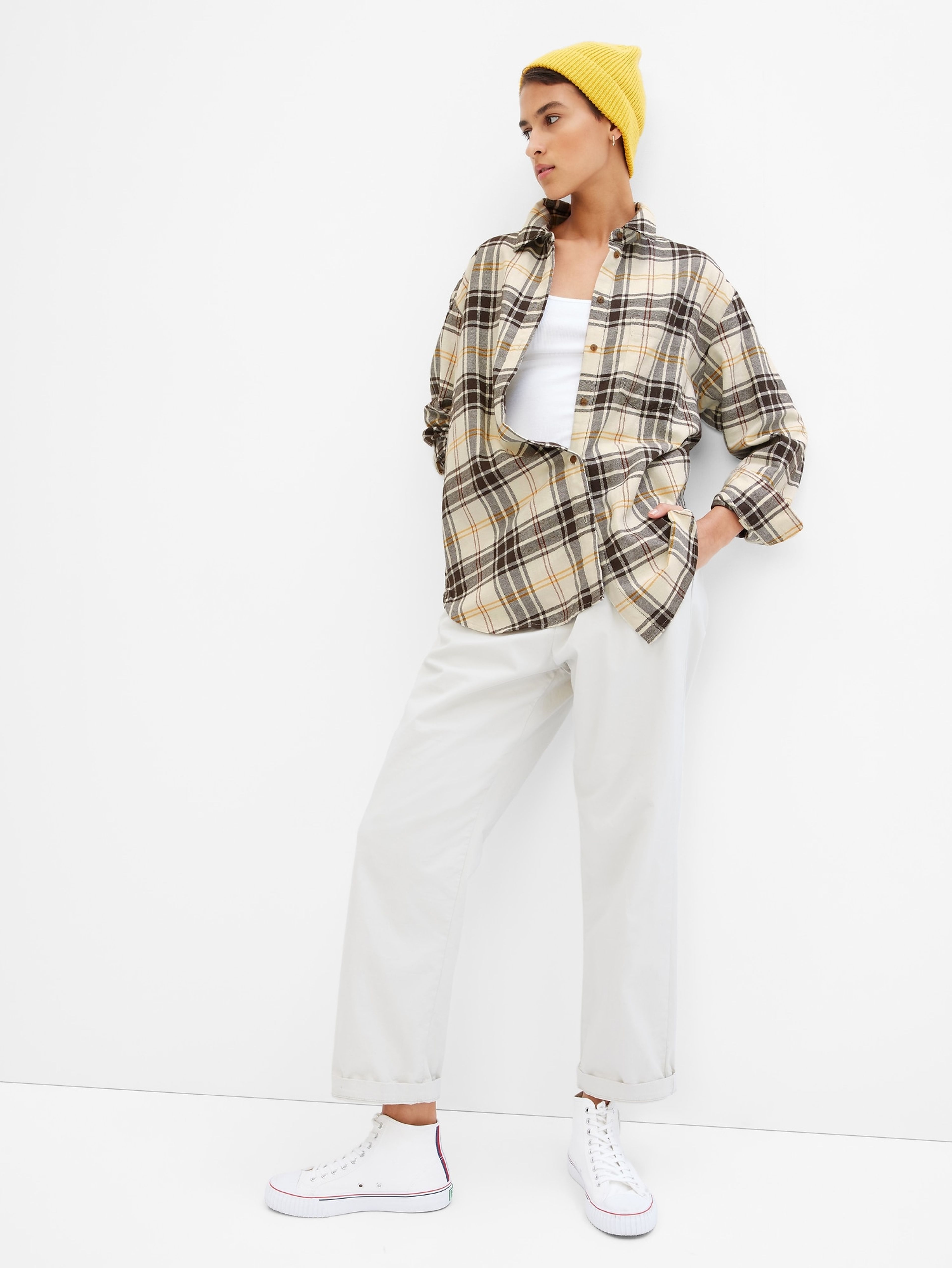 Flanel ing oversize