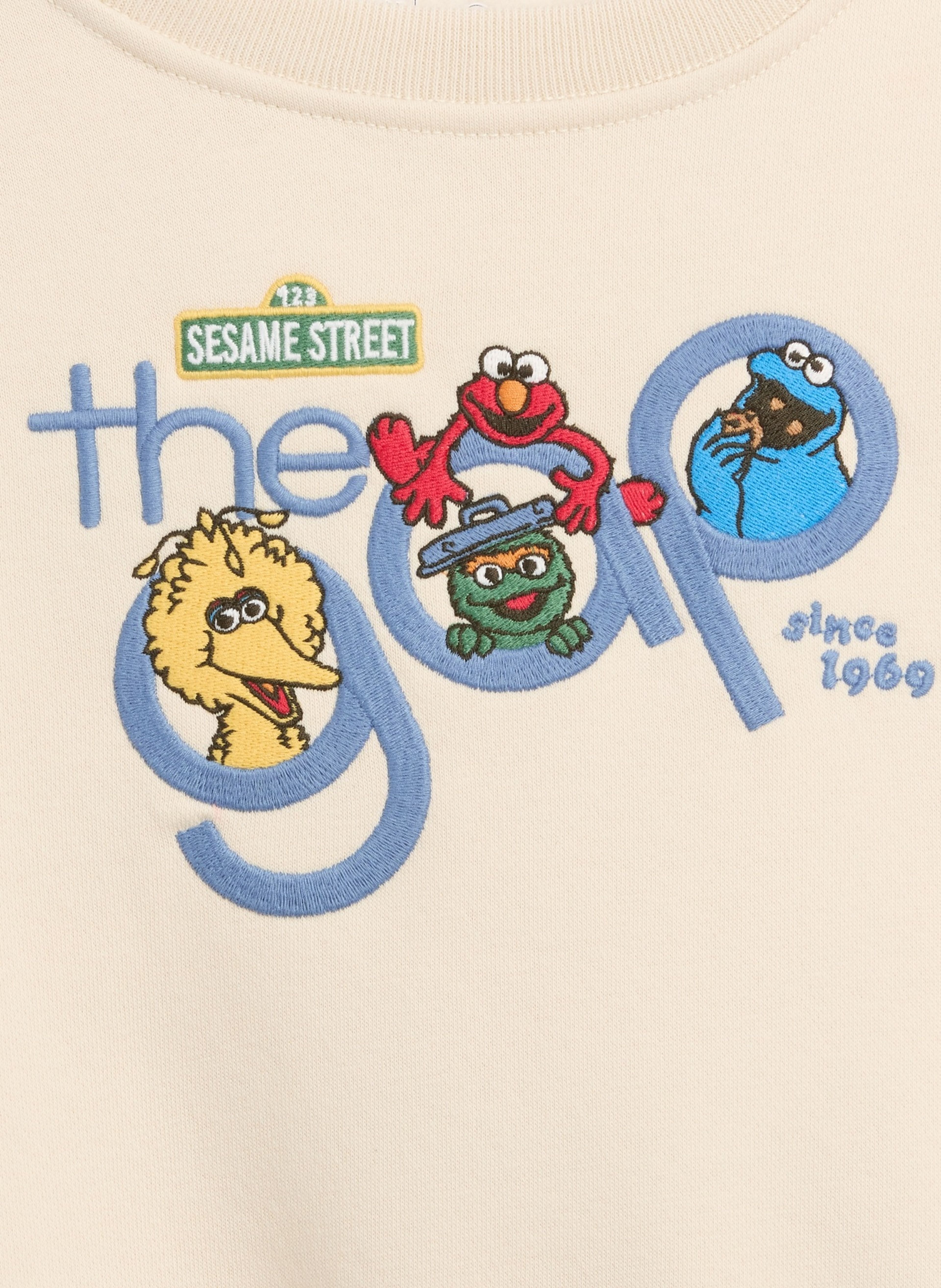 Baby mikina Gap & Sesame Street VintageSoft - 005