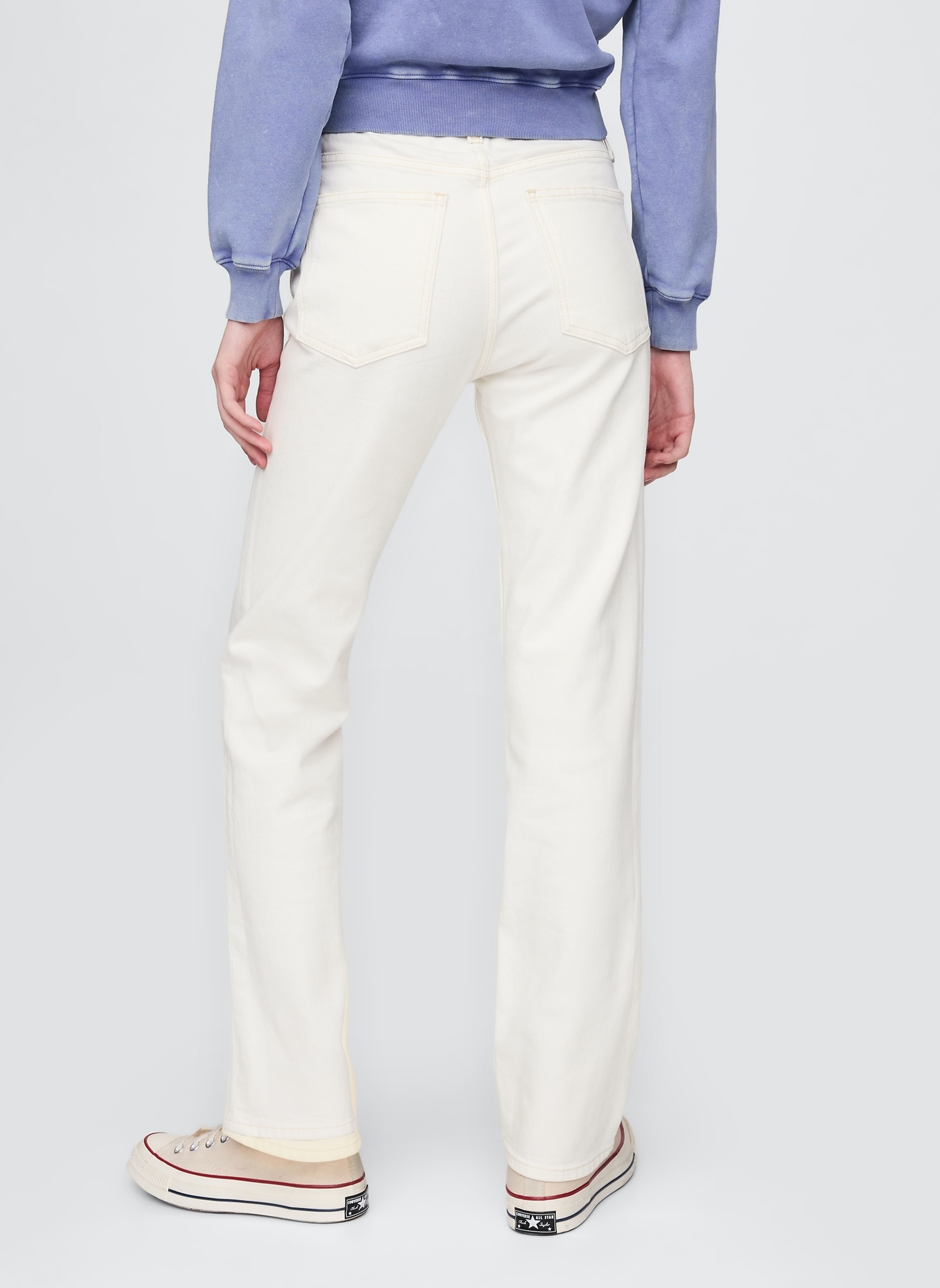 High Rise 90s Straight Jeans - 004