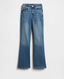 Jeansy dziecięce High Rise 70s Flare-Niebieski - 001