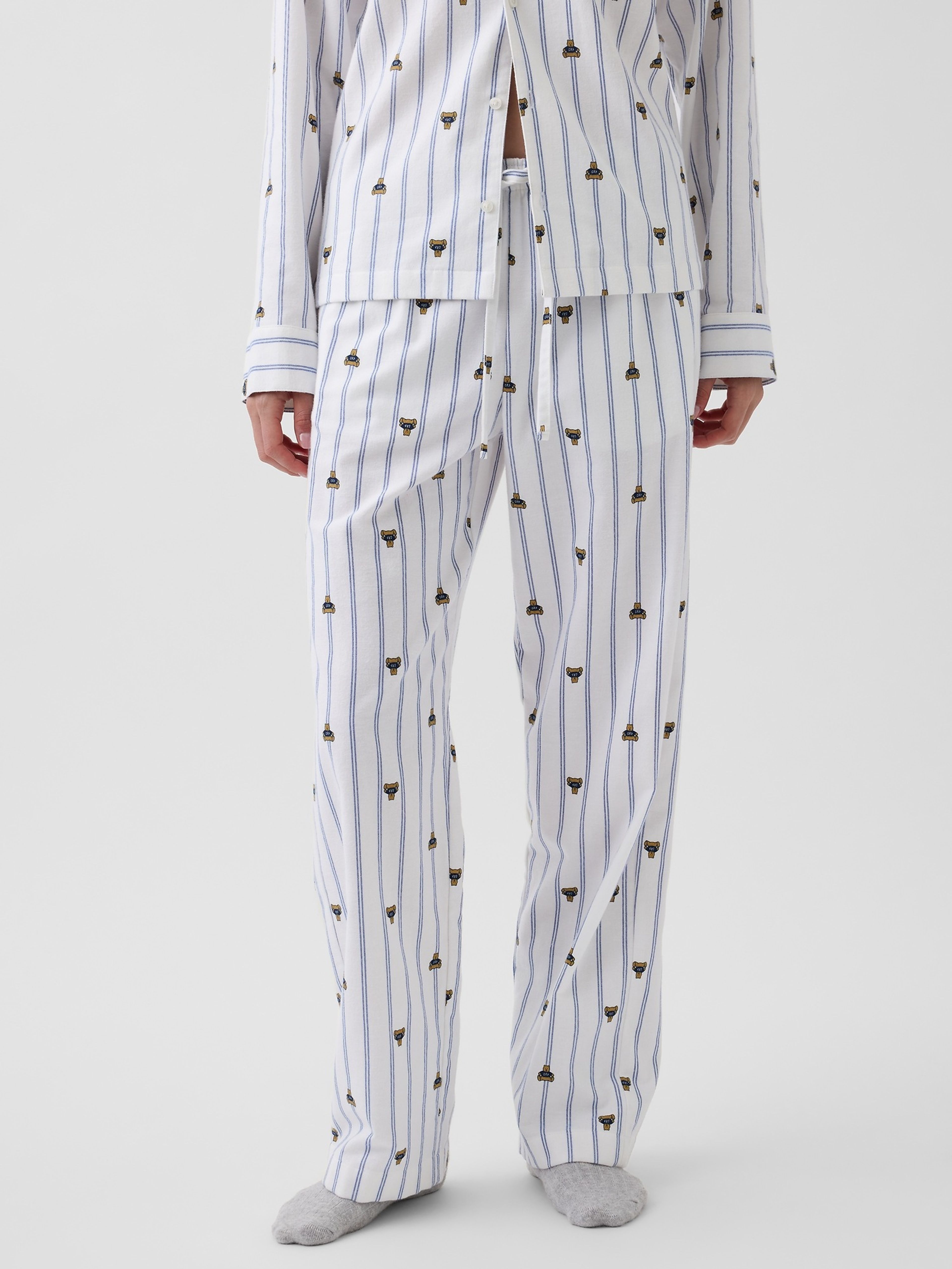 Flanell-Pyjamahose Brannan Bear unisex - 001