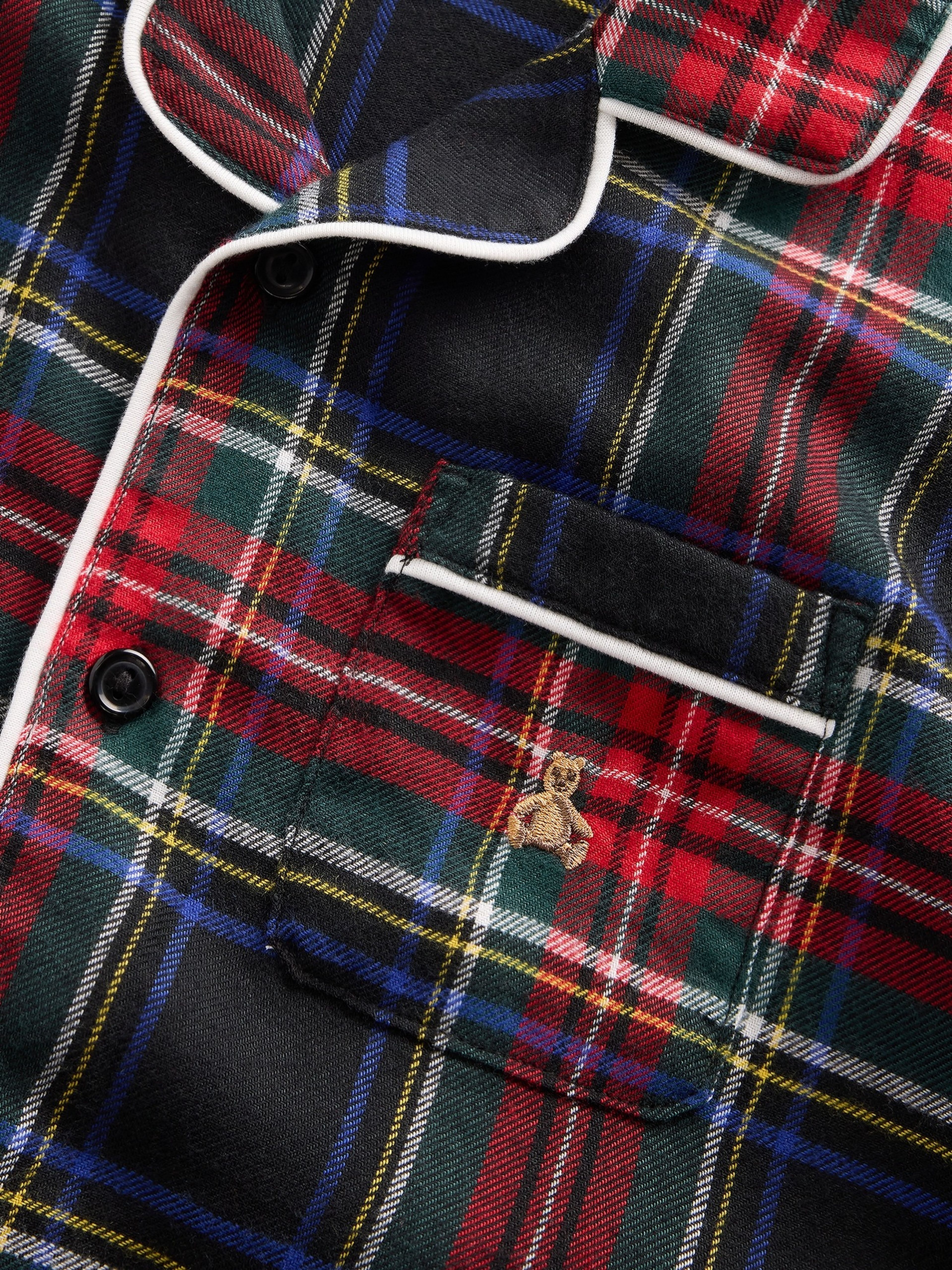 Dziecięcy komplet piżamowy flanelowy Brannan Bear - 005