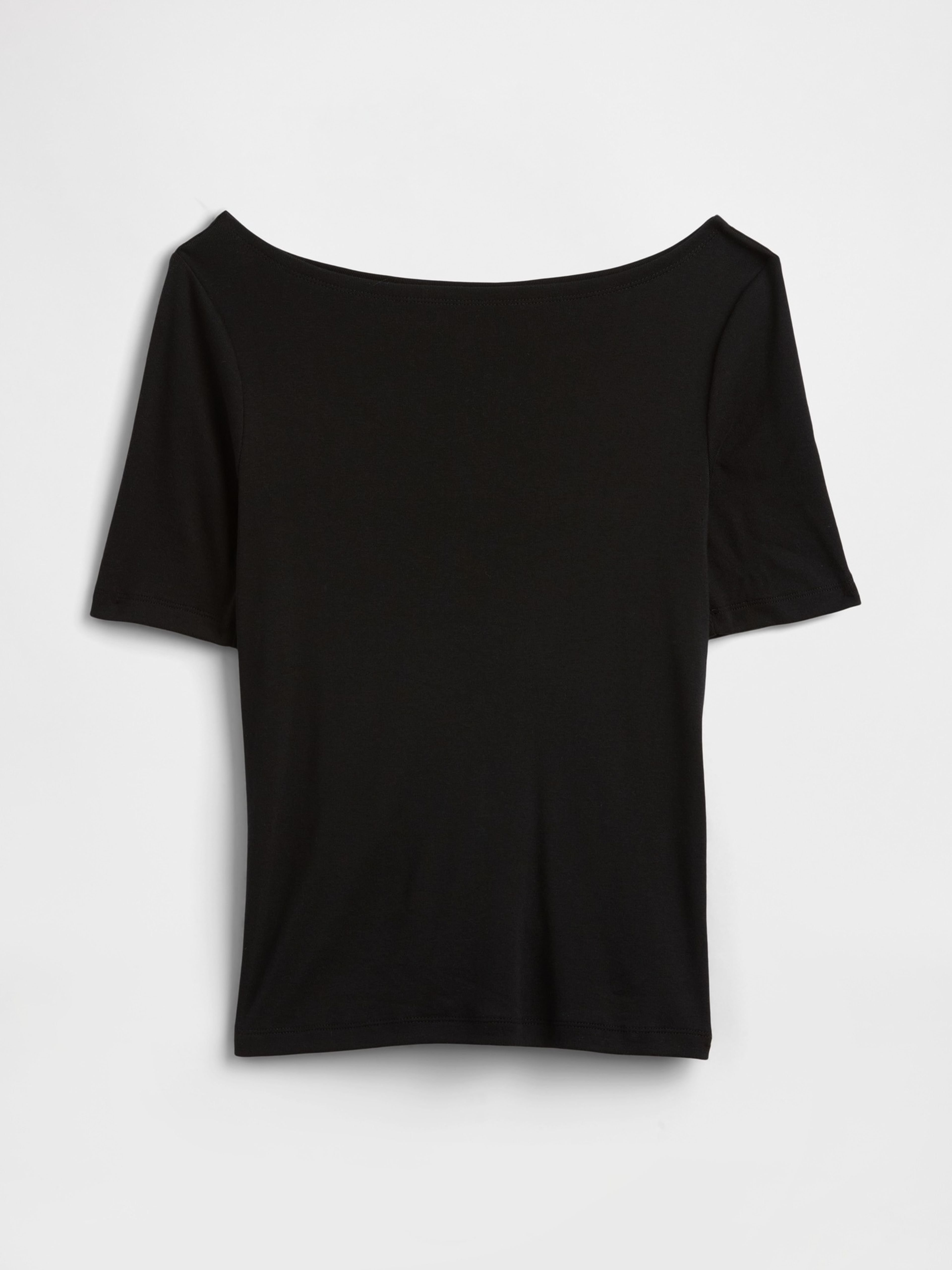 T-shirt à col bateau - 005