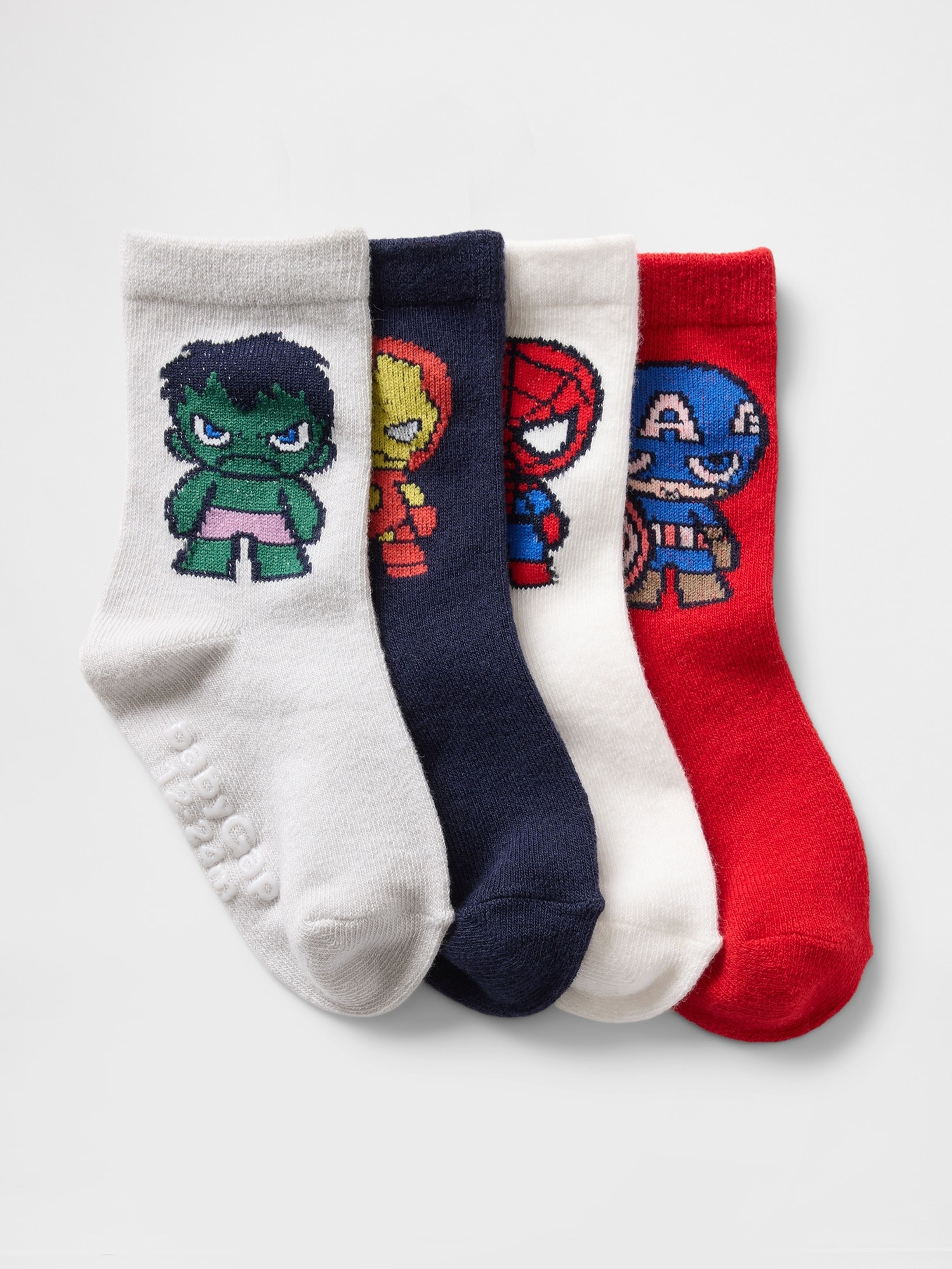 Baby-Socken Gap & Marvel, 4er-Pack