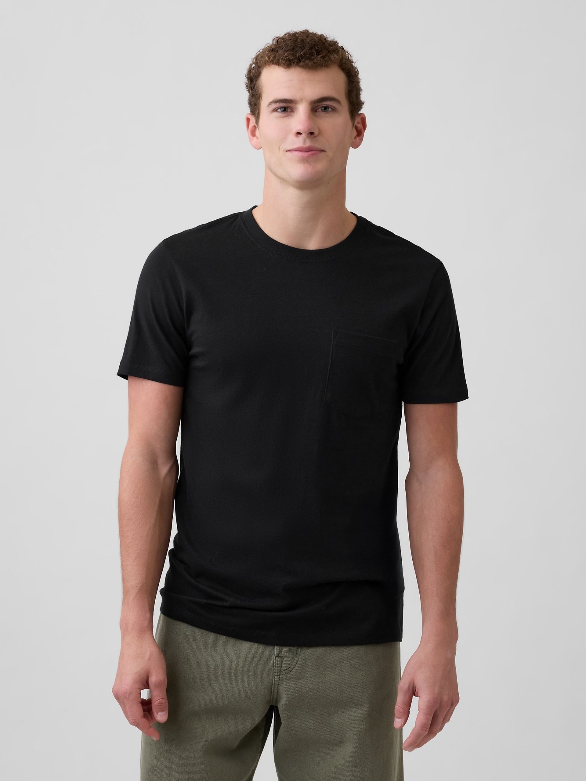 T-shirt con taschino EverydaySoft - 001