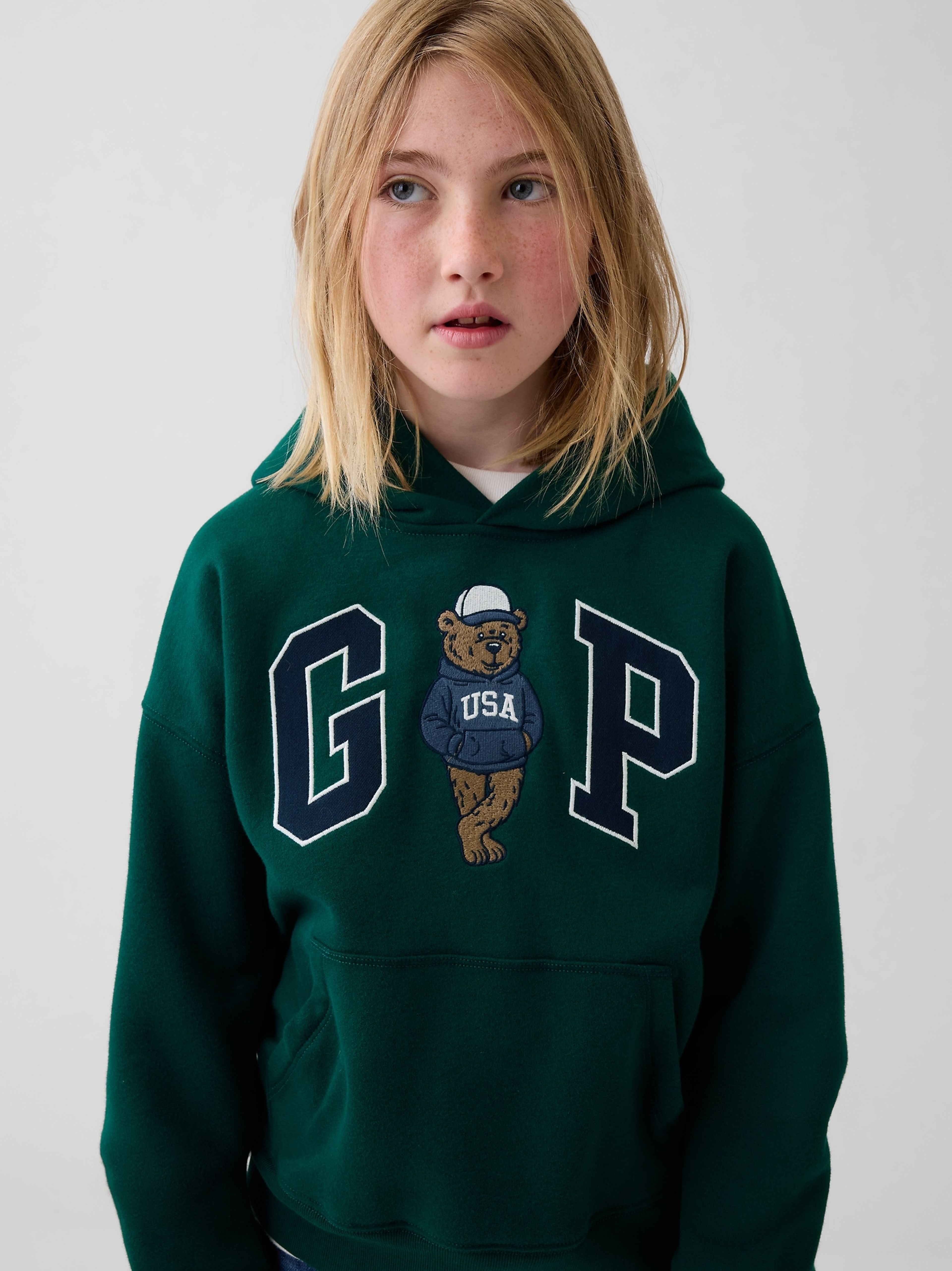Gyerek pulóver Brannan Bear VintageSoft logóval - 002