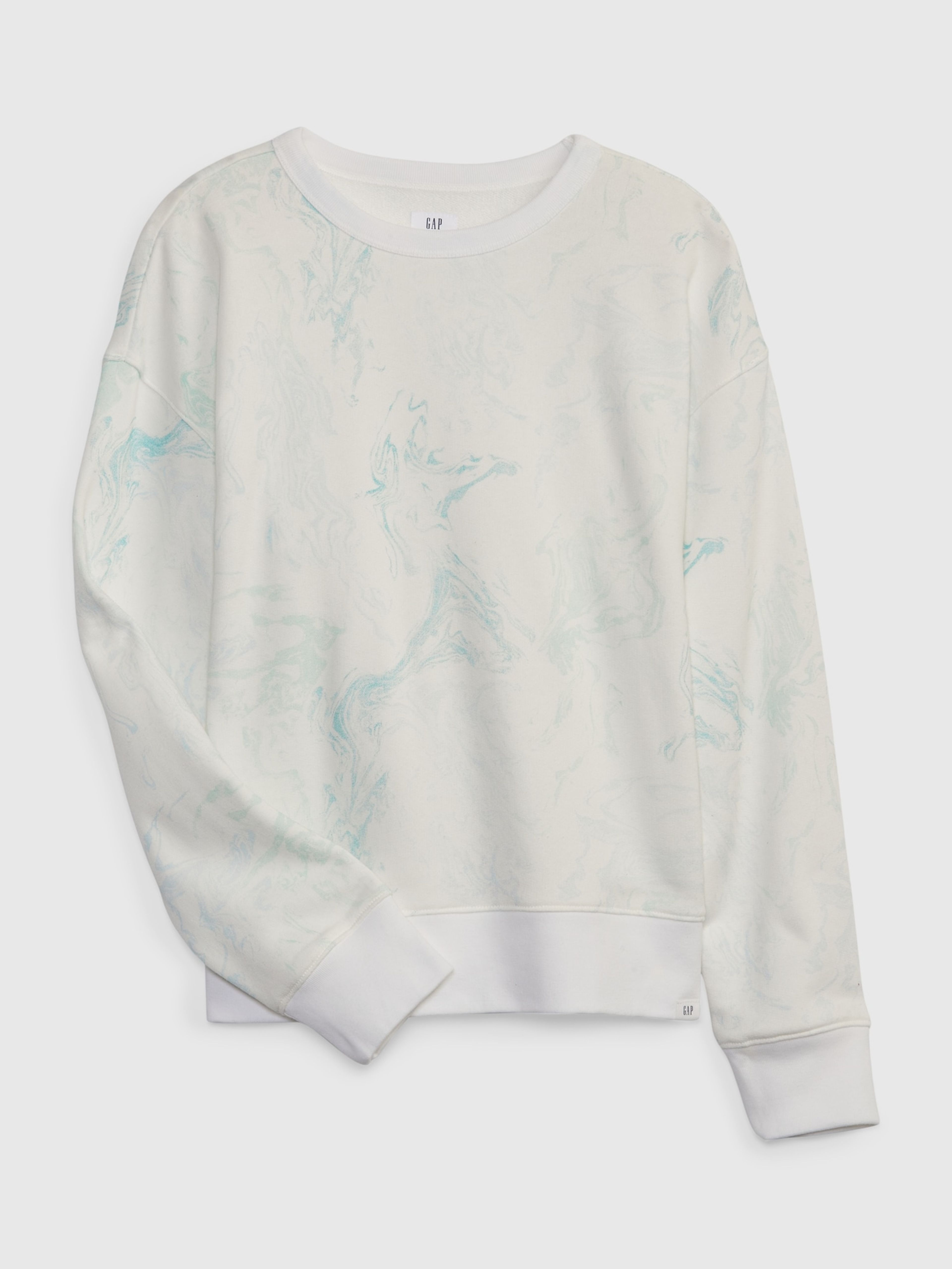 Kinder-Sweatshirt mit feiner Batik