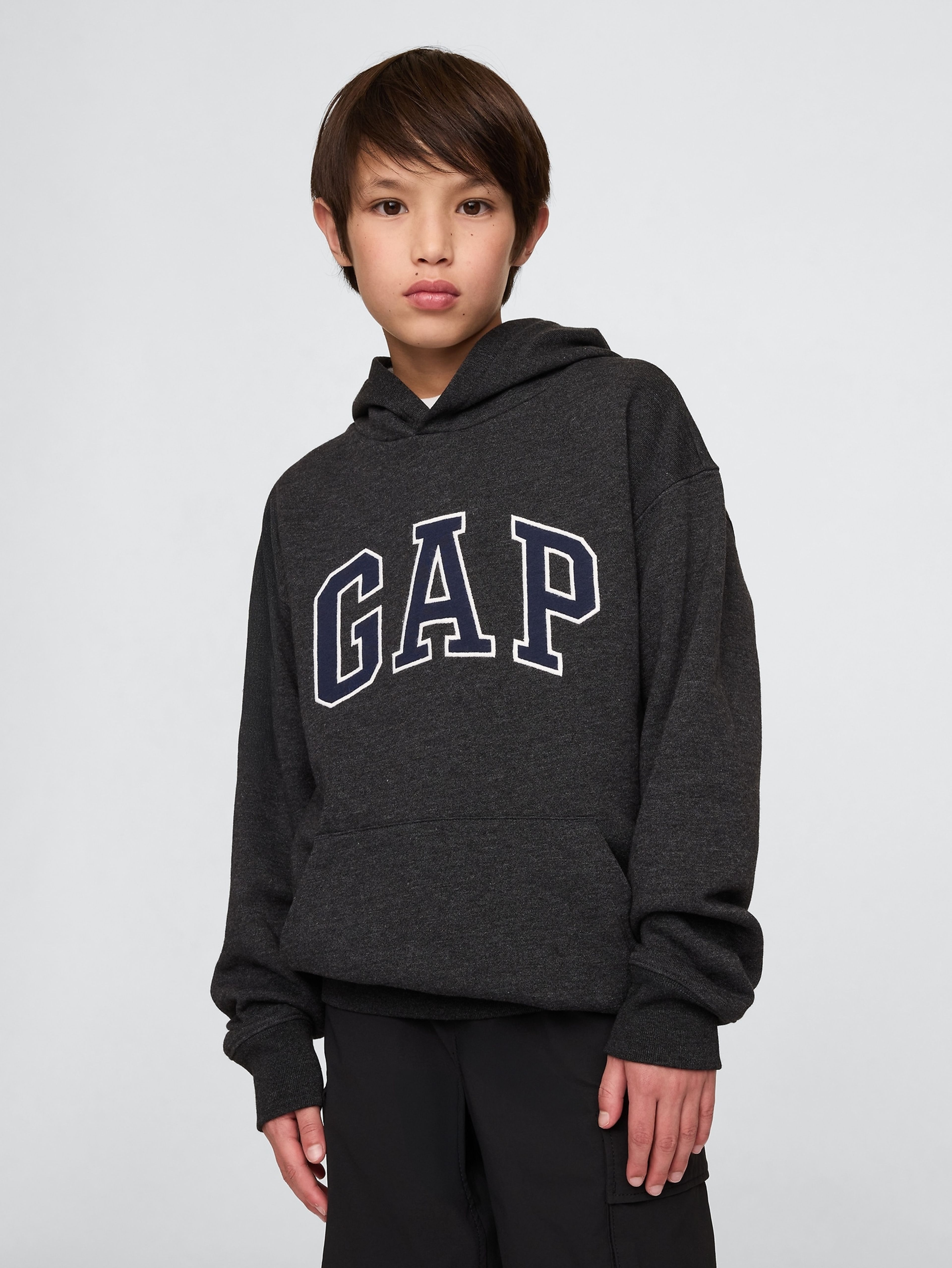 Jungen-Sweatshirt mit Logo