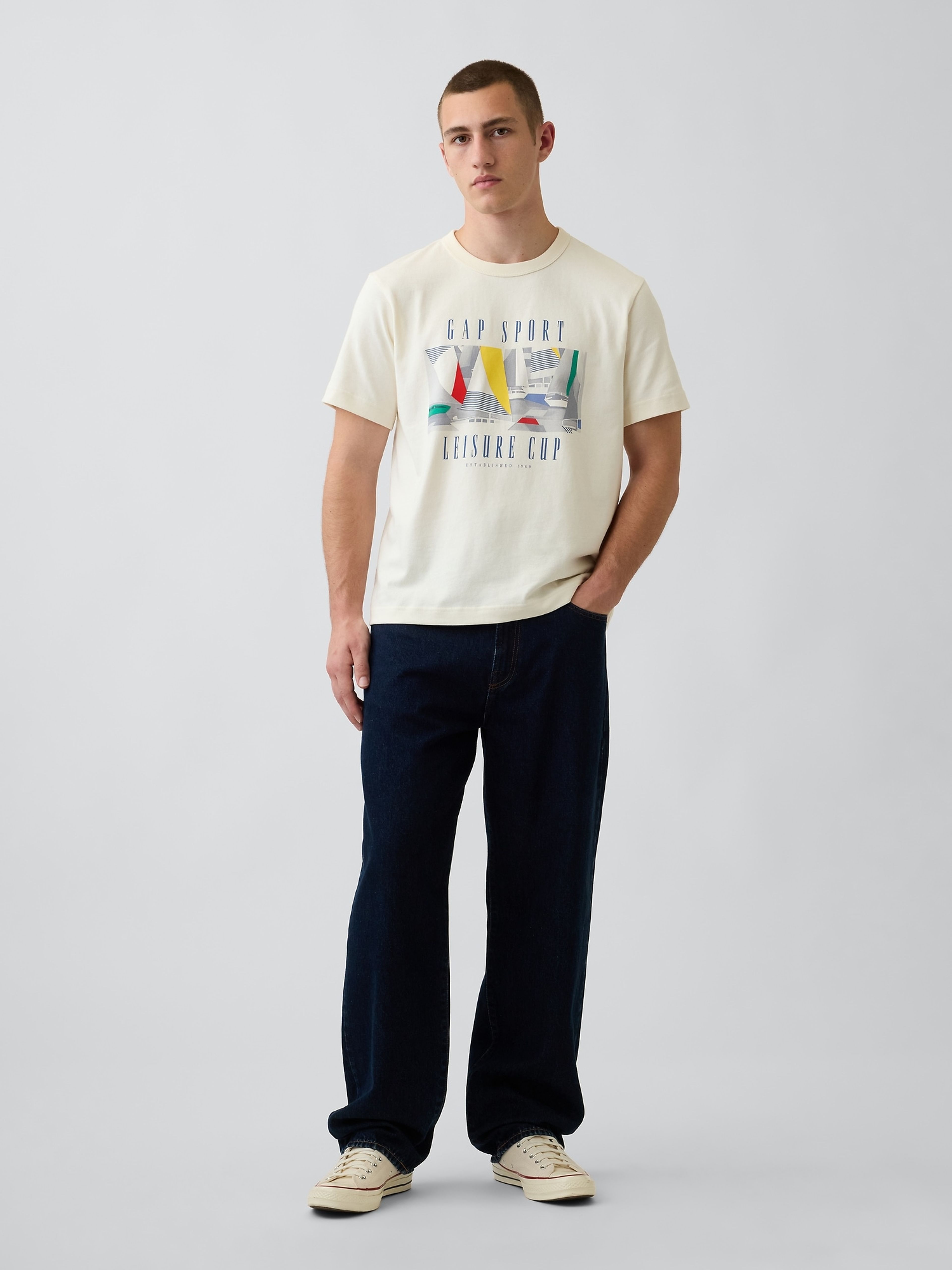 T-shirt Heavyweight con logo - 002