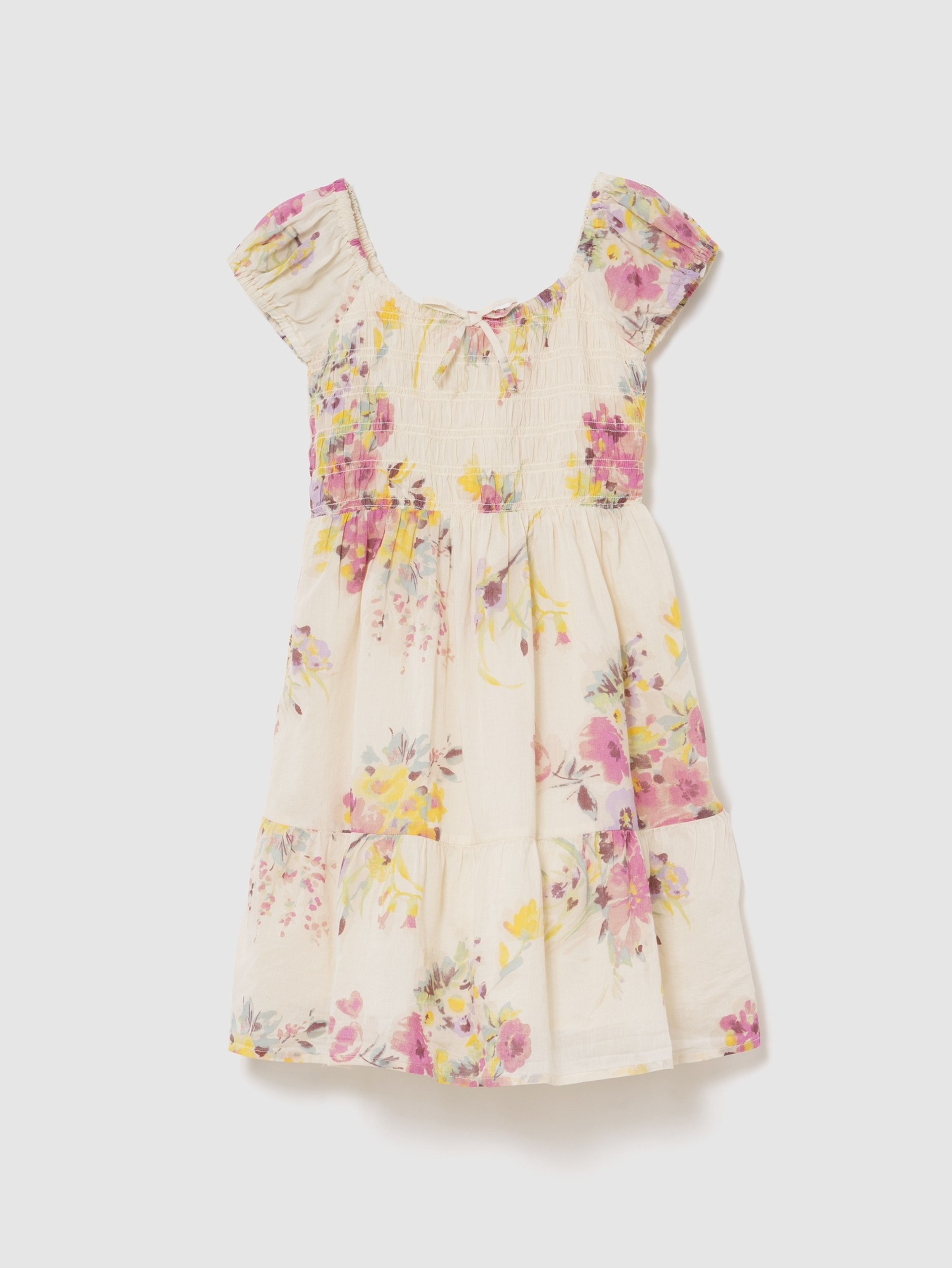 Kinder Kleid mit Blumenmuster