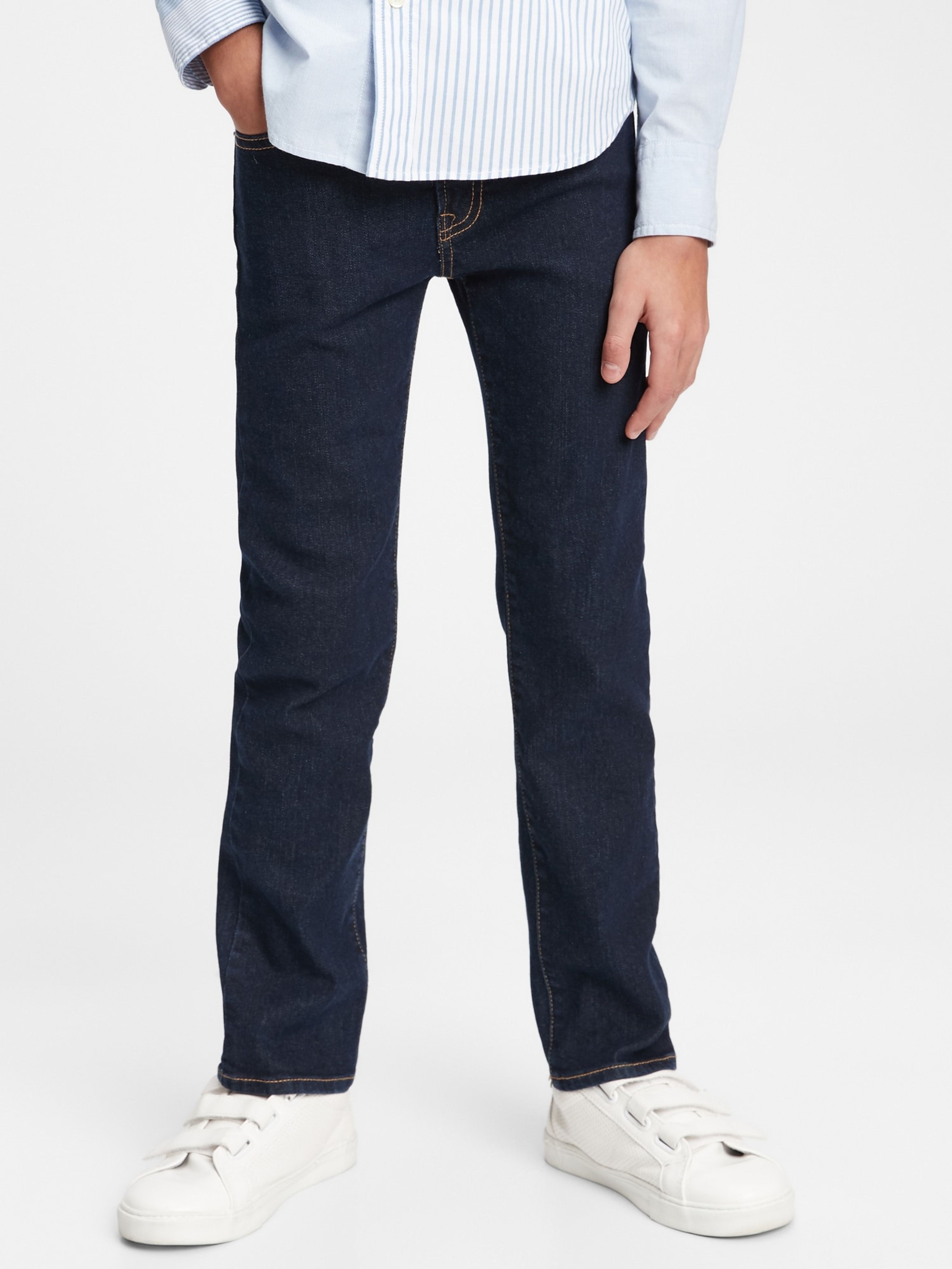 Jungen-Straight-Jeans