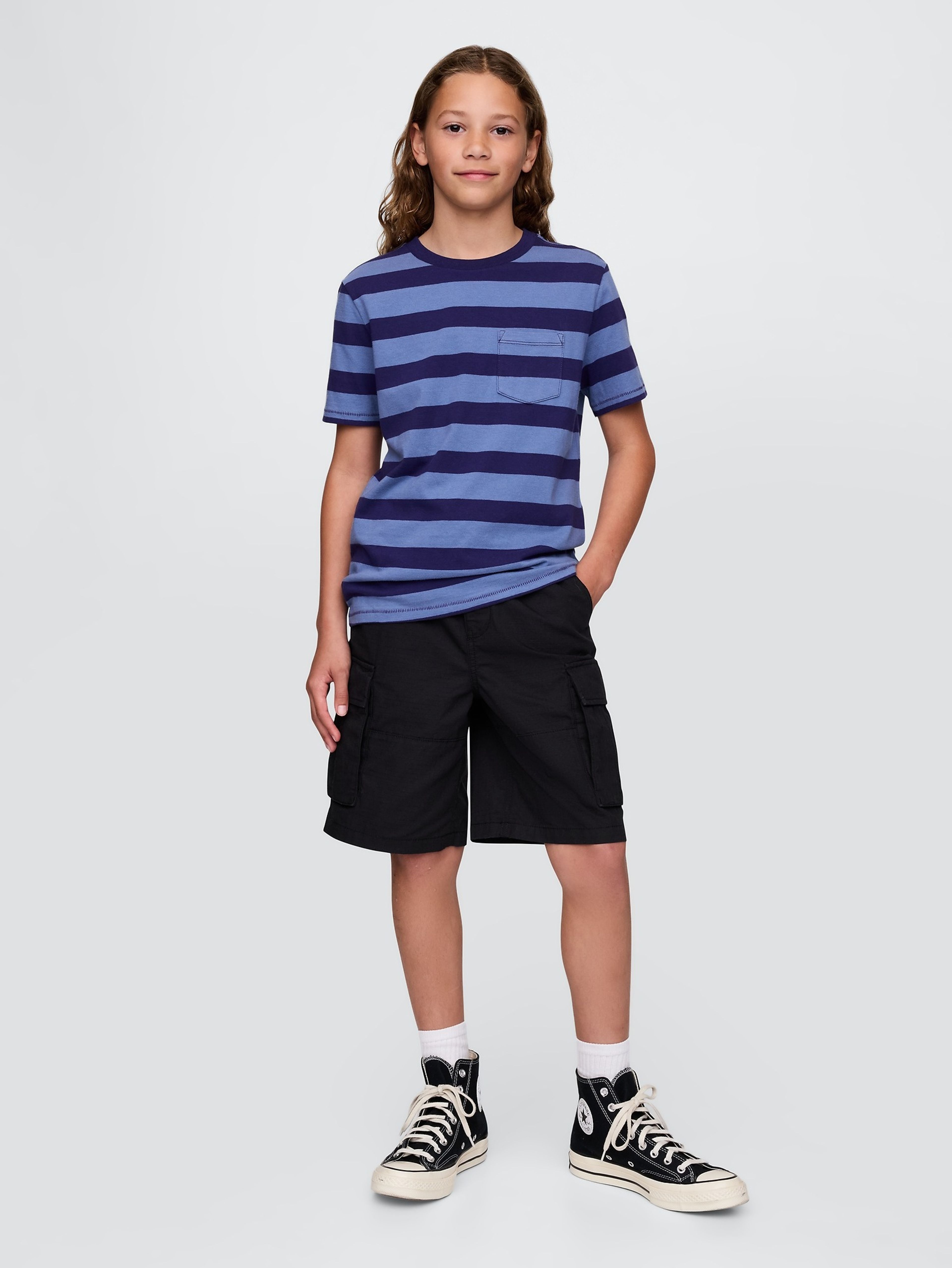 Jungen-Cargo-Shorts Ripstop