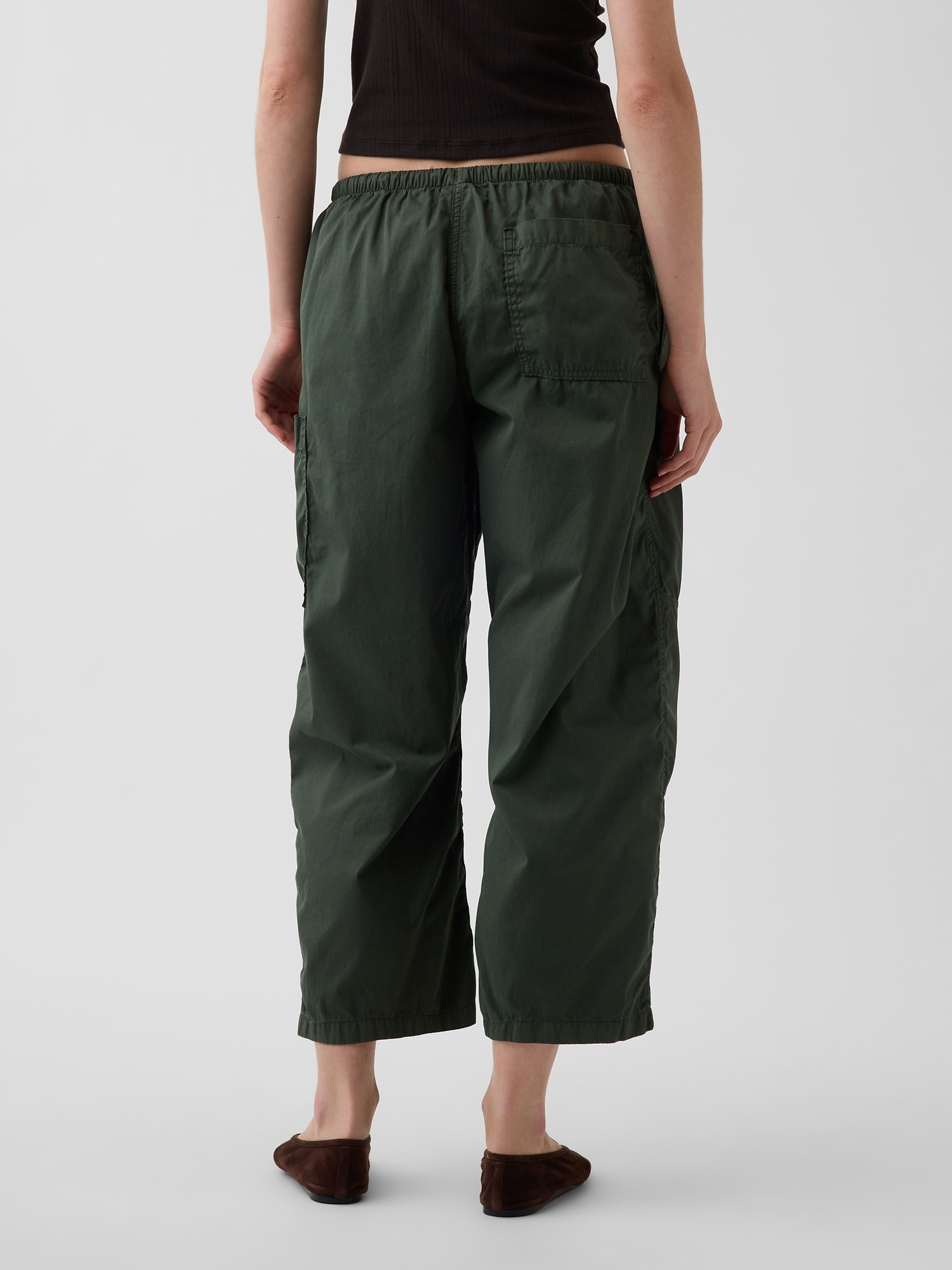 Nohavice Mid Rise Twill Barrel - 004
