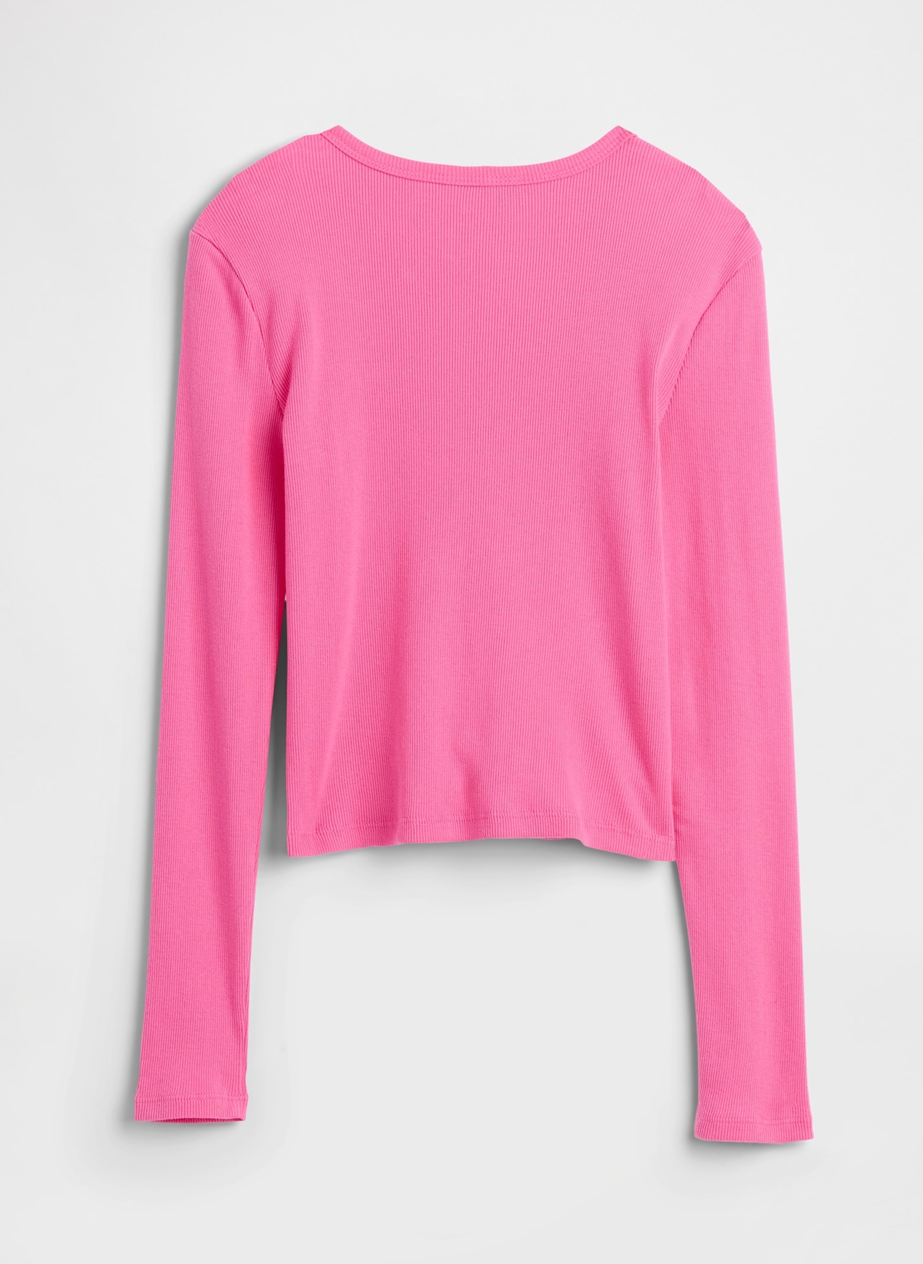 Dziecięcy T-shirt prążkowany - 002