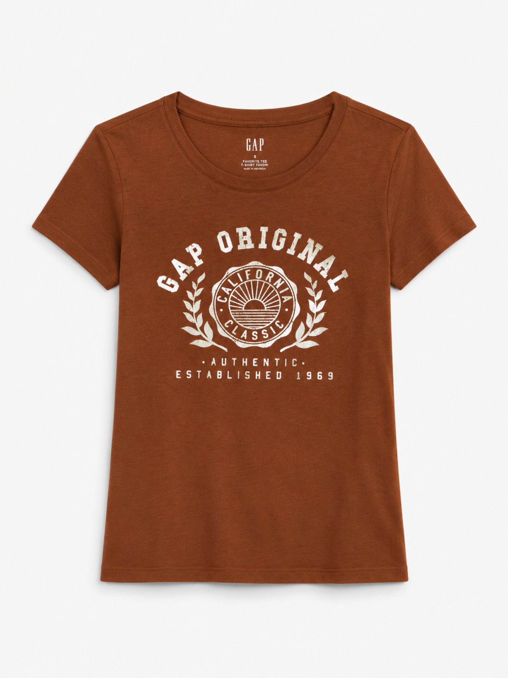 T-Shirt mit Metallic-Logo - 001