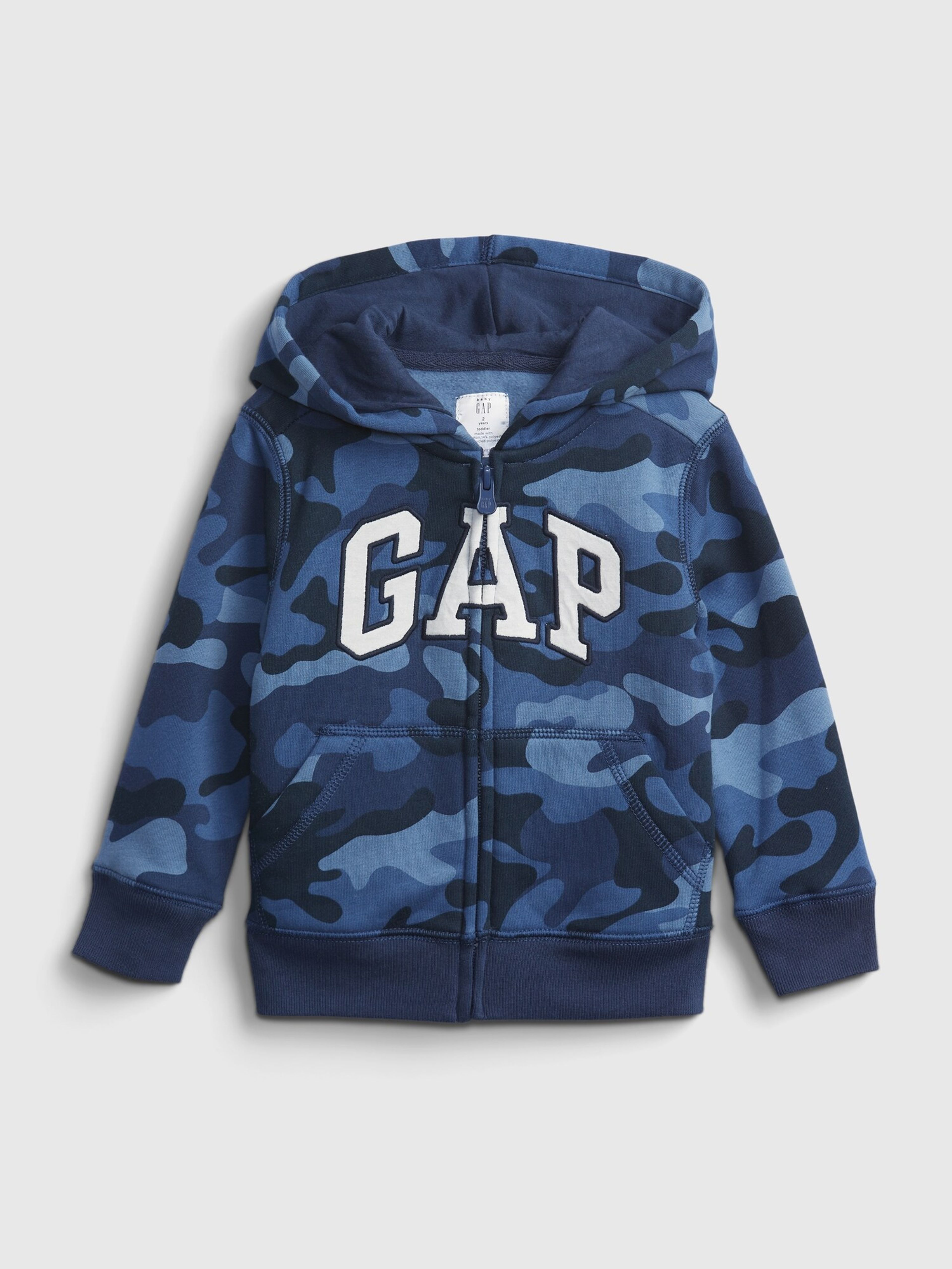 Kinder-Sweatjacke Gap logo print