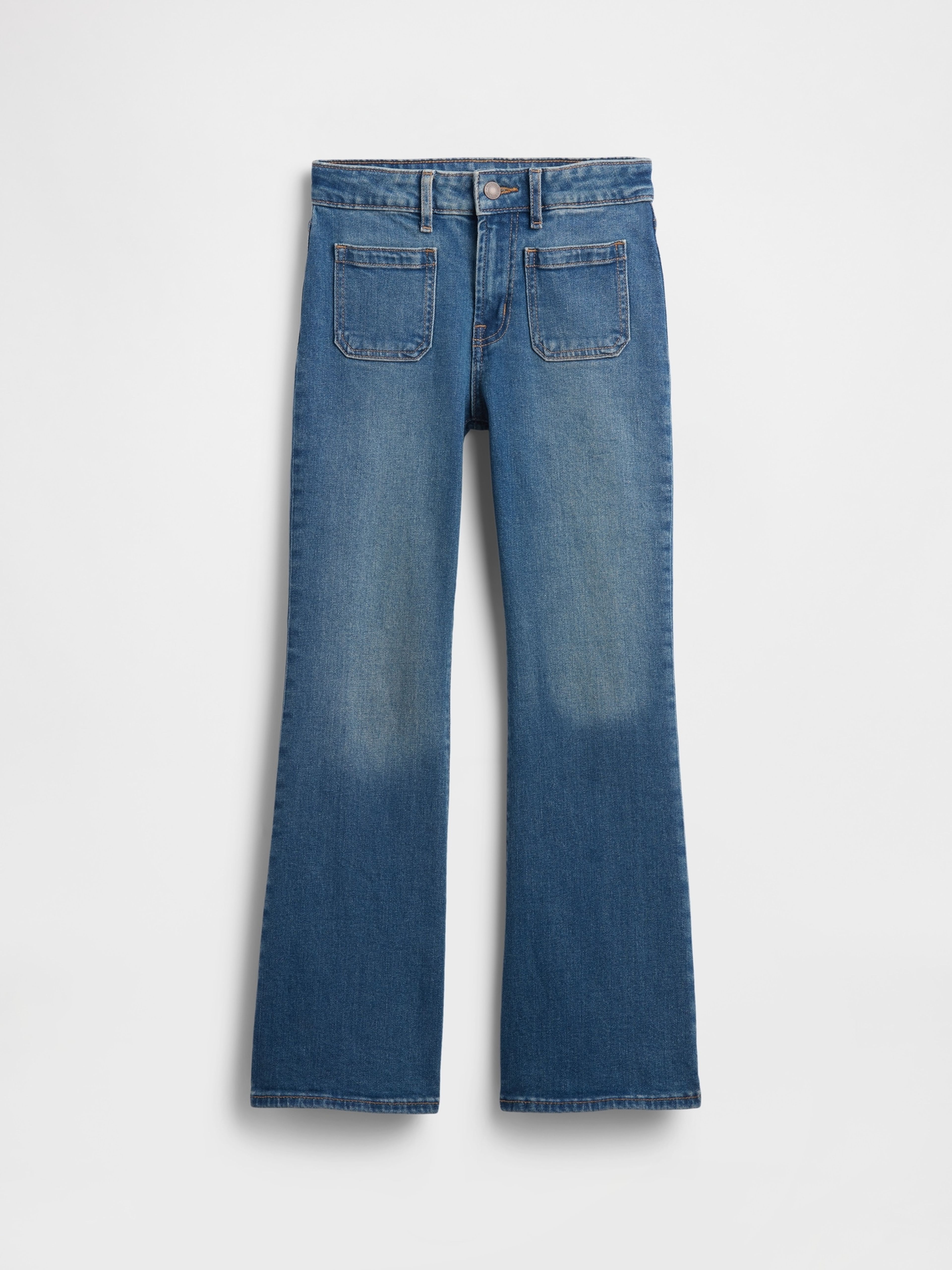 Blugi pentru copii High Rise Flare - 004